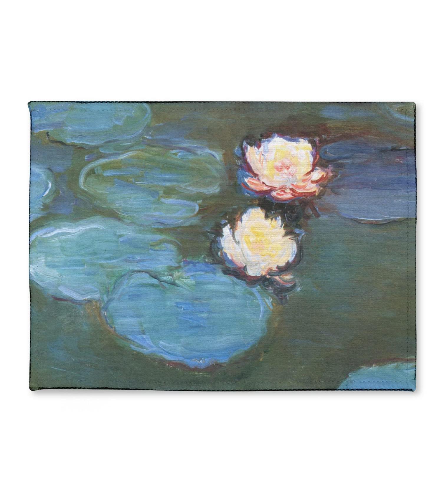 YouCustomizeIt Water Lilies #2 Microfiber Screen Cleaner - Ultra Soft Eco-Friendly & Customizable Screen Wipe for All Devices - Buy Online on GoSupps.com
