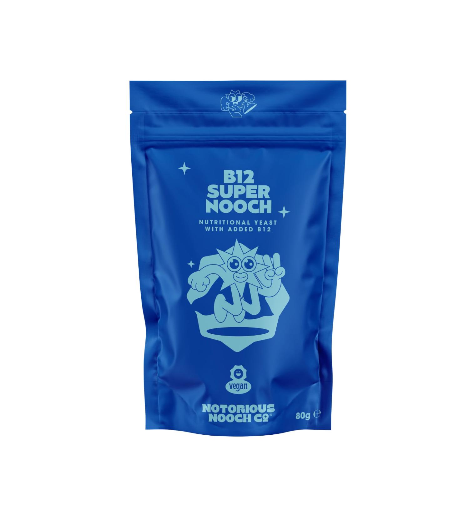 Notorious Nooch - Nutritional Yeast Flakes 80g - B12 Super Seasoning - Buy Online on GoSupps.com