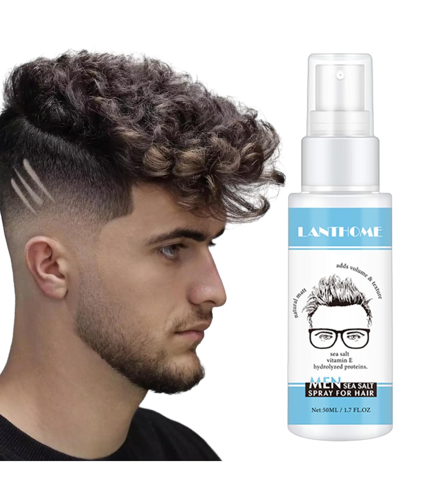 Mens Beach Hair Spray Sea Salt Spray for Hair Men beach hair spray for volume 50ml Men Hair Nourishing Spray Hair Styling Products Lifts And Texturizes Hair For A Beach Or Surfer Hair Style - Buy Online on GoSupps.com