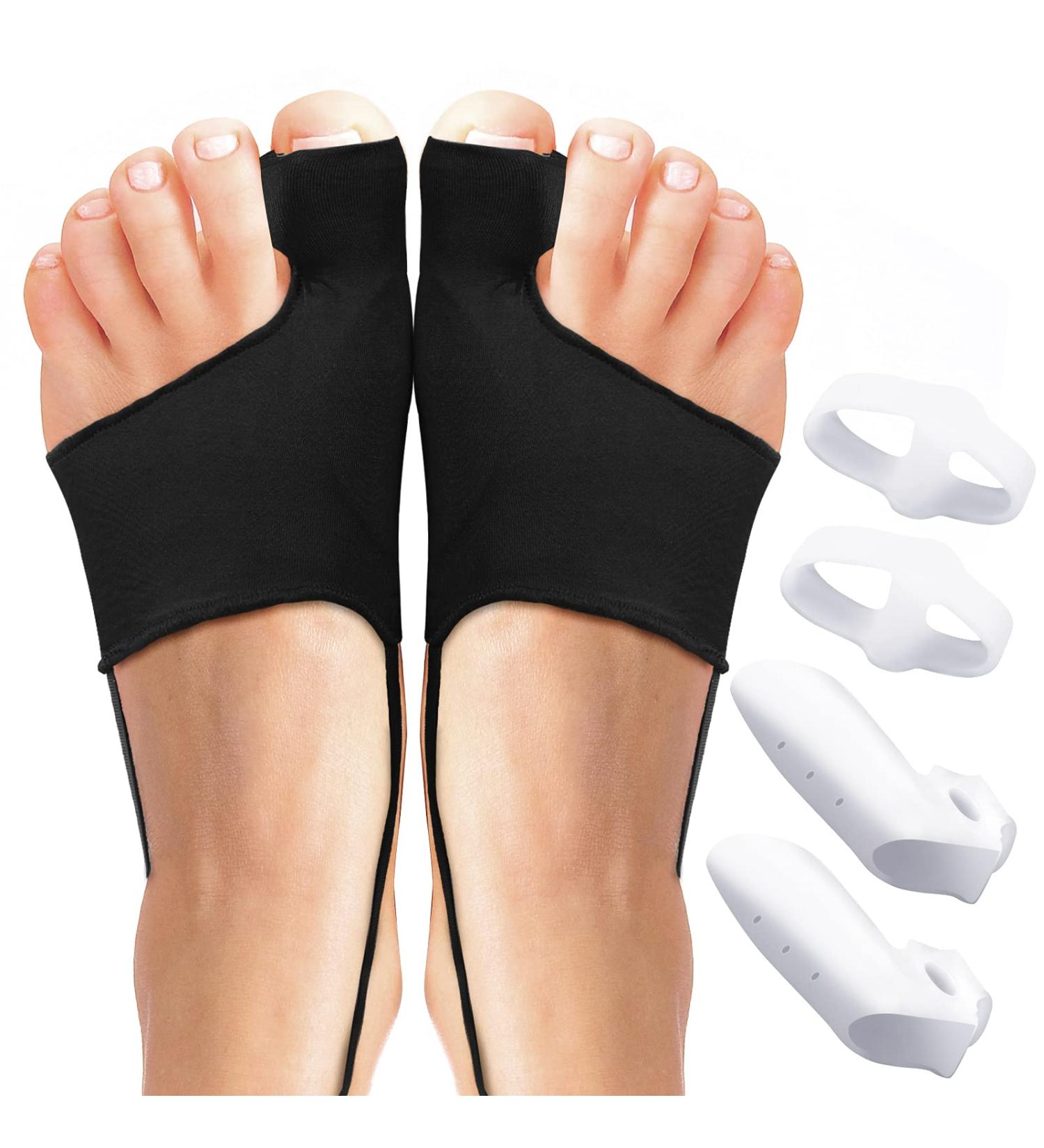 Buy Bunion Corrector & Toe Separator Orthopedic Bunion Splints & Pain Relief Socks for Hallux Valgus | Non-Surgical Treatment - Buy Online on GoSupps.com