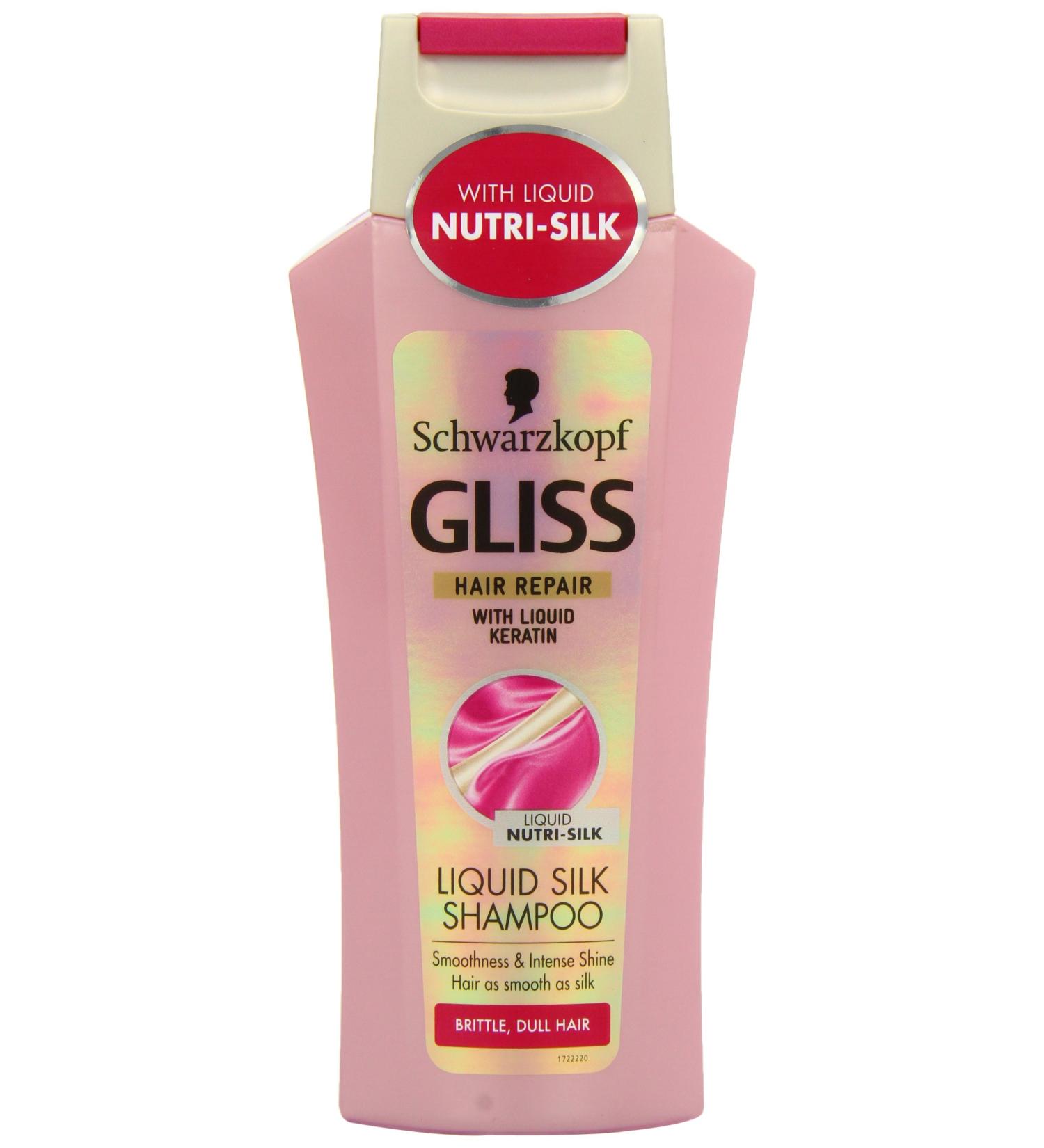 Buy Schwarzkopf Gliss Hair Repair Liquid Keratin Shampoo 250ml - Nourish Brittle & Dull Hair - International Shipping Available - Buy Online on GoSupps.com