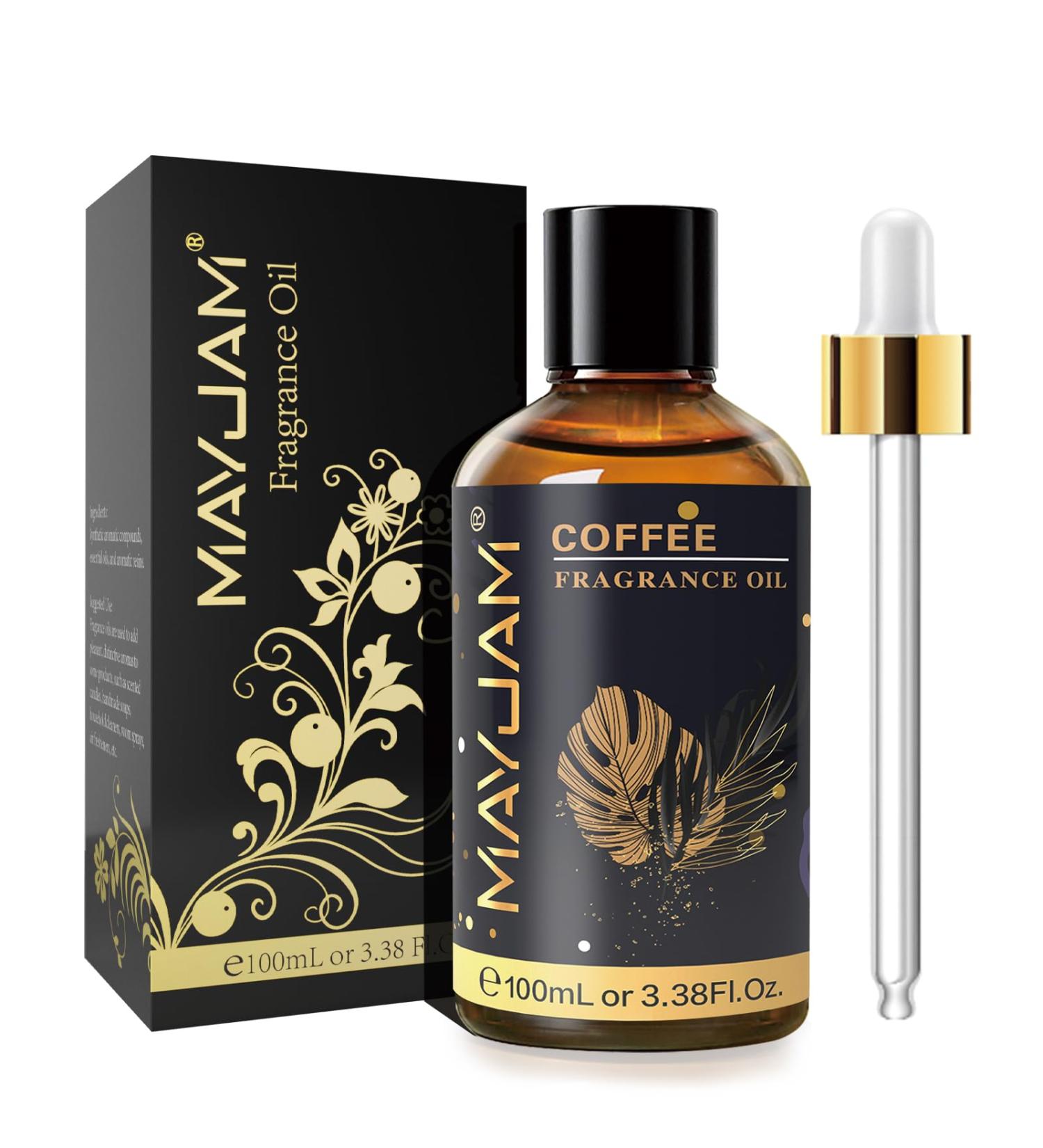 MAYJAM Coffee Oil 100ml - Premium Aromatherapy Fragrance Oil for Diffusers & Oil Burners - International Shipping Available - Buy Online on GoSupps.com