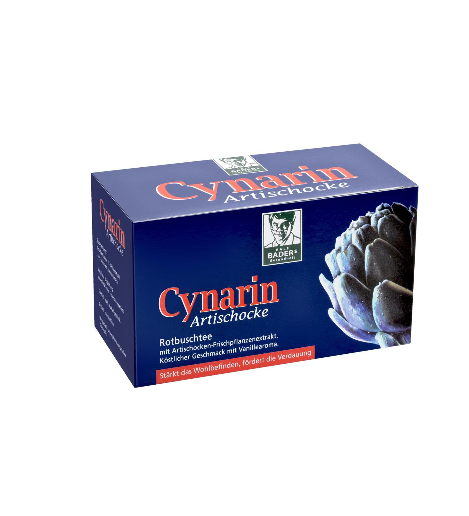Buy Baders Cynarin Artichoke Red Bush Tea - Vanilla Flavor - 20 Filter Bags | International Shipping Available - Buy Online on GoSupps.com