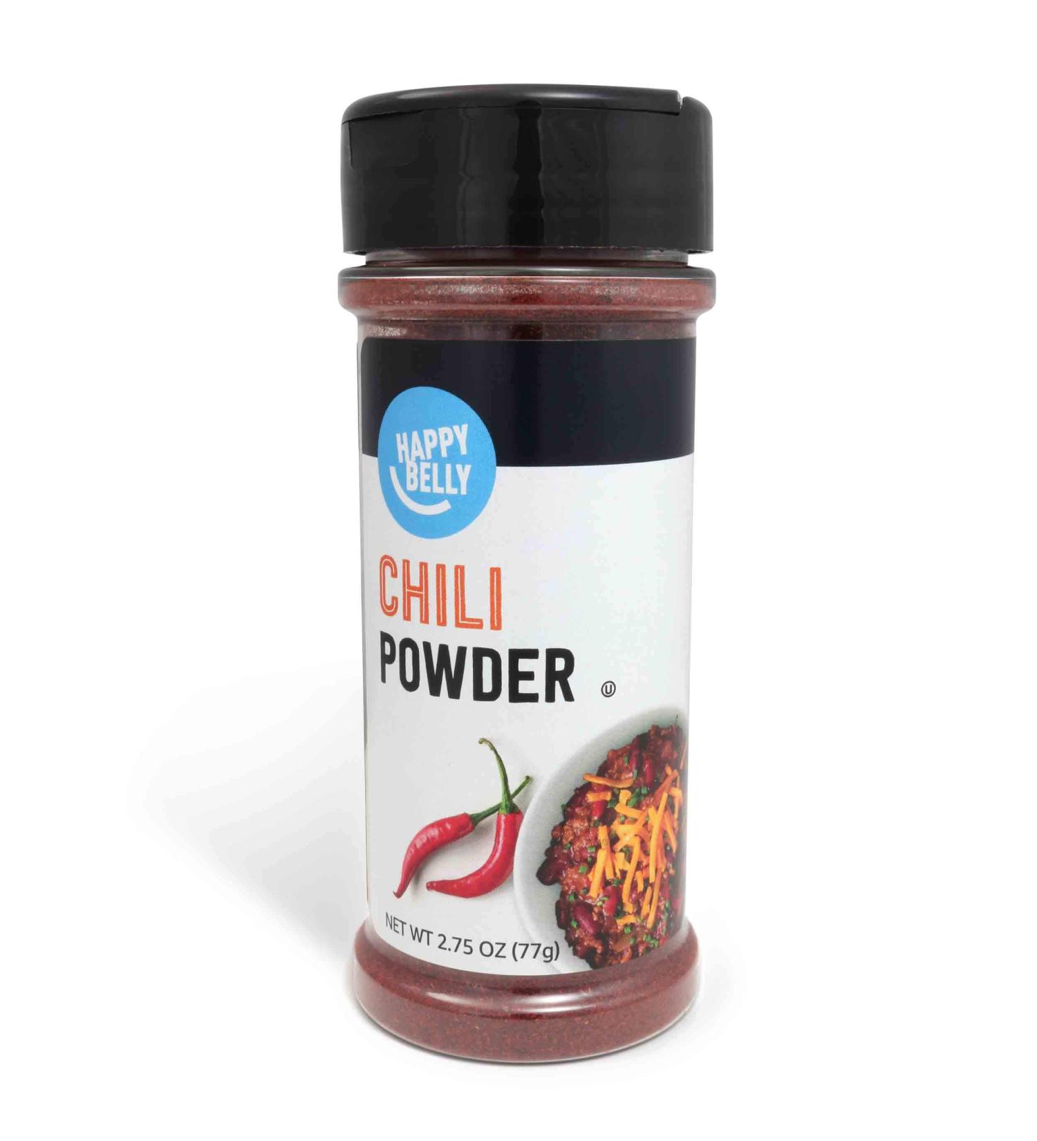 Happy Belly Chili Powder 2.75 oz - Premium Amazon Brand - Buy Online on GoSupps.com