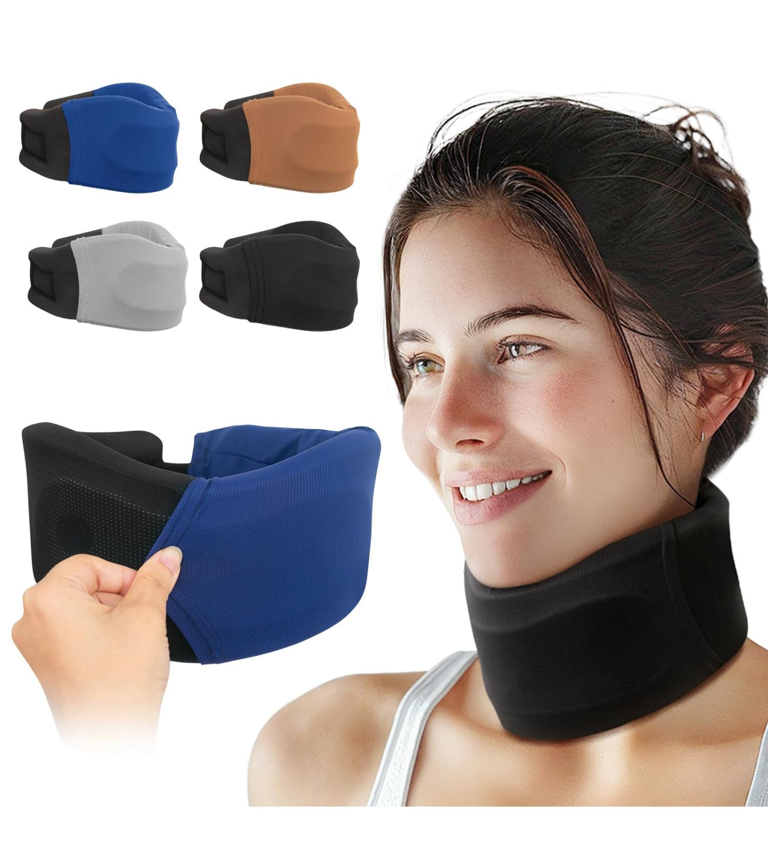 Shop K Ludwig Katrin Soft Halskrause for Men - Adjustable Neck Support & Washable Ruff - Relief for XL Neck Sizes (39cm-44cm) - Buy Online on GoSupps.com