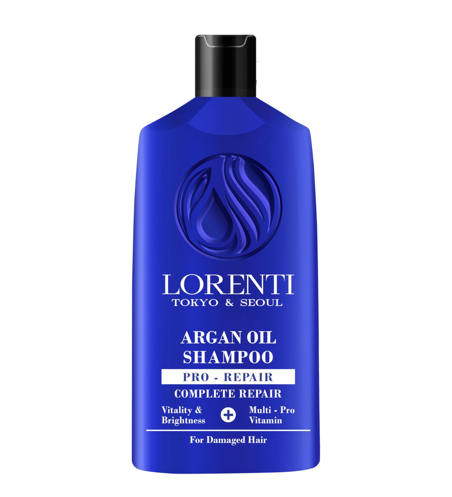 LORENTI TOKYO & SEOUL Argan Hair Care Conditioner 630 ml | Argan oil conditioner | Repairing treatment for hydrated hair without weighing it down | Dry and damaged hair