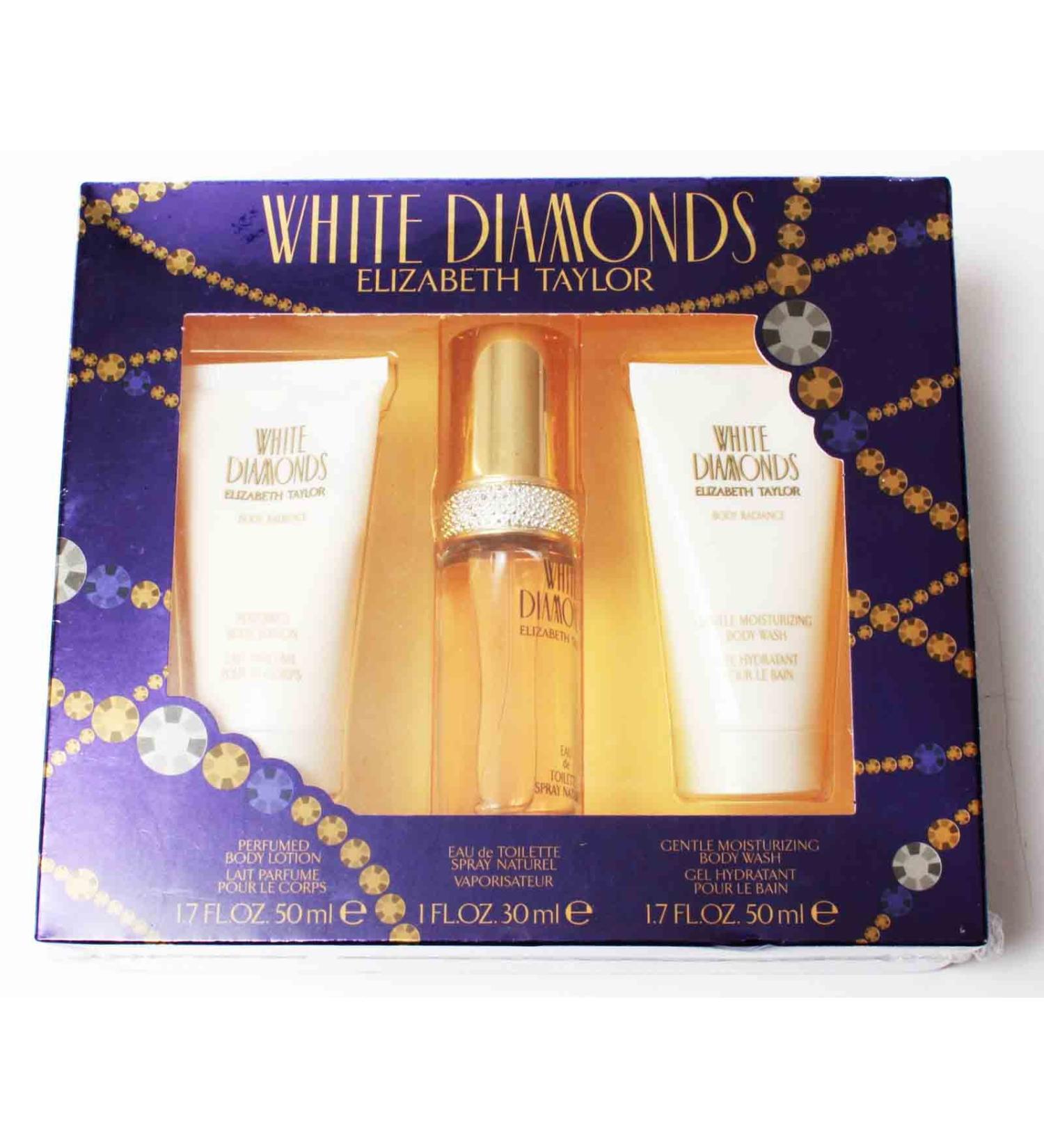 Elizabeth Taylor White Diamonds 3 Piece Gift Set