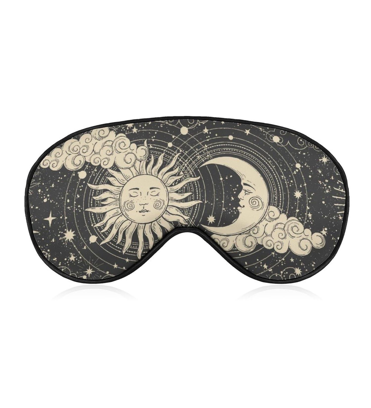 Cute Celestial Alchemy Sleep Mask - Heavenly Soft Blindfold for Zero Eye Pressure - Adjustable Strap for Travel - 1 Count - Buy Online on GoSupps.com