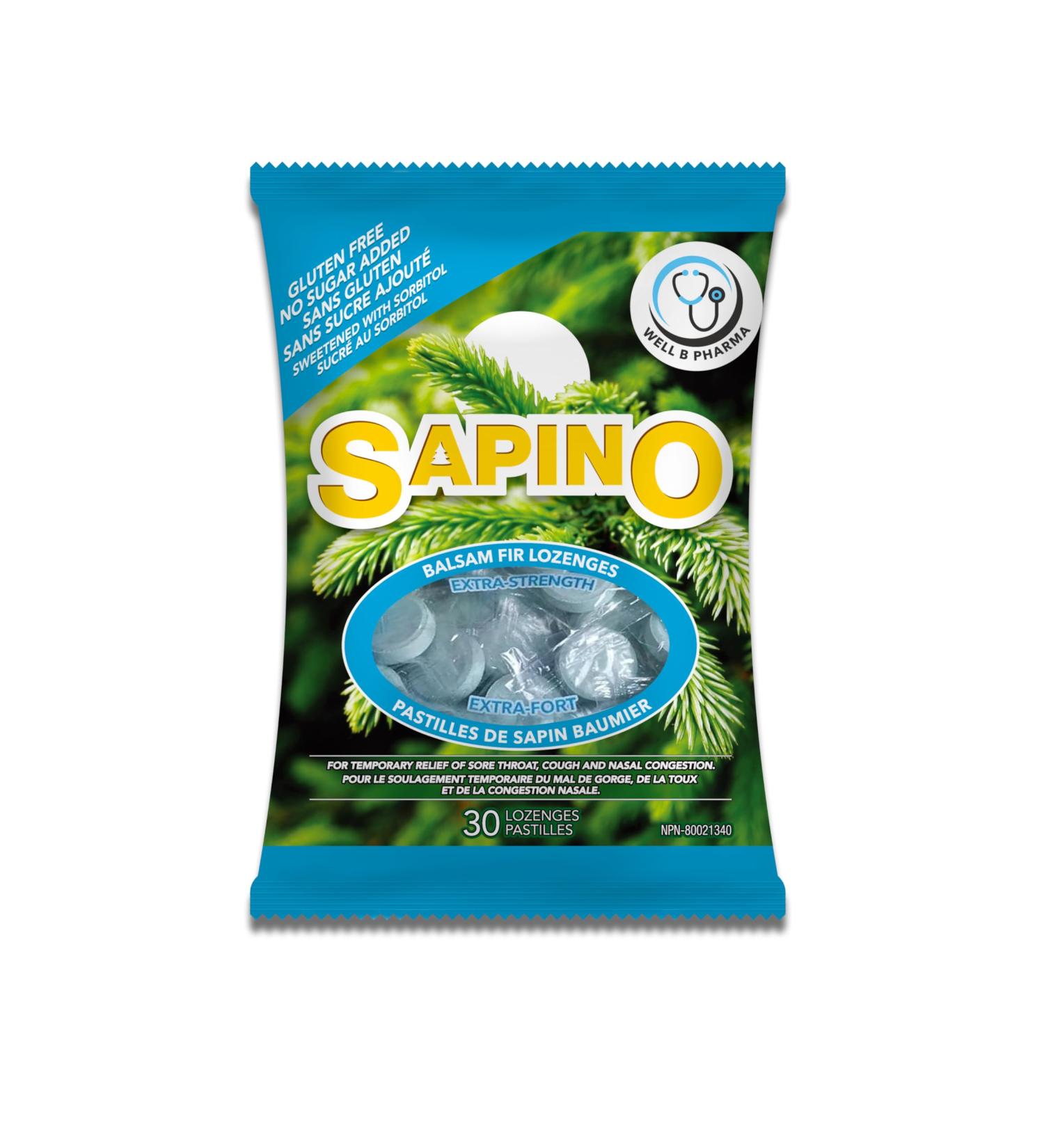 Extra Strength Fir Lozenges | Sugar Free Natural Cough Drops for Sore Throat & Cough Relief - Light Green - Buy Online on GoSupps.com