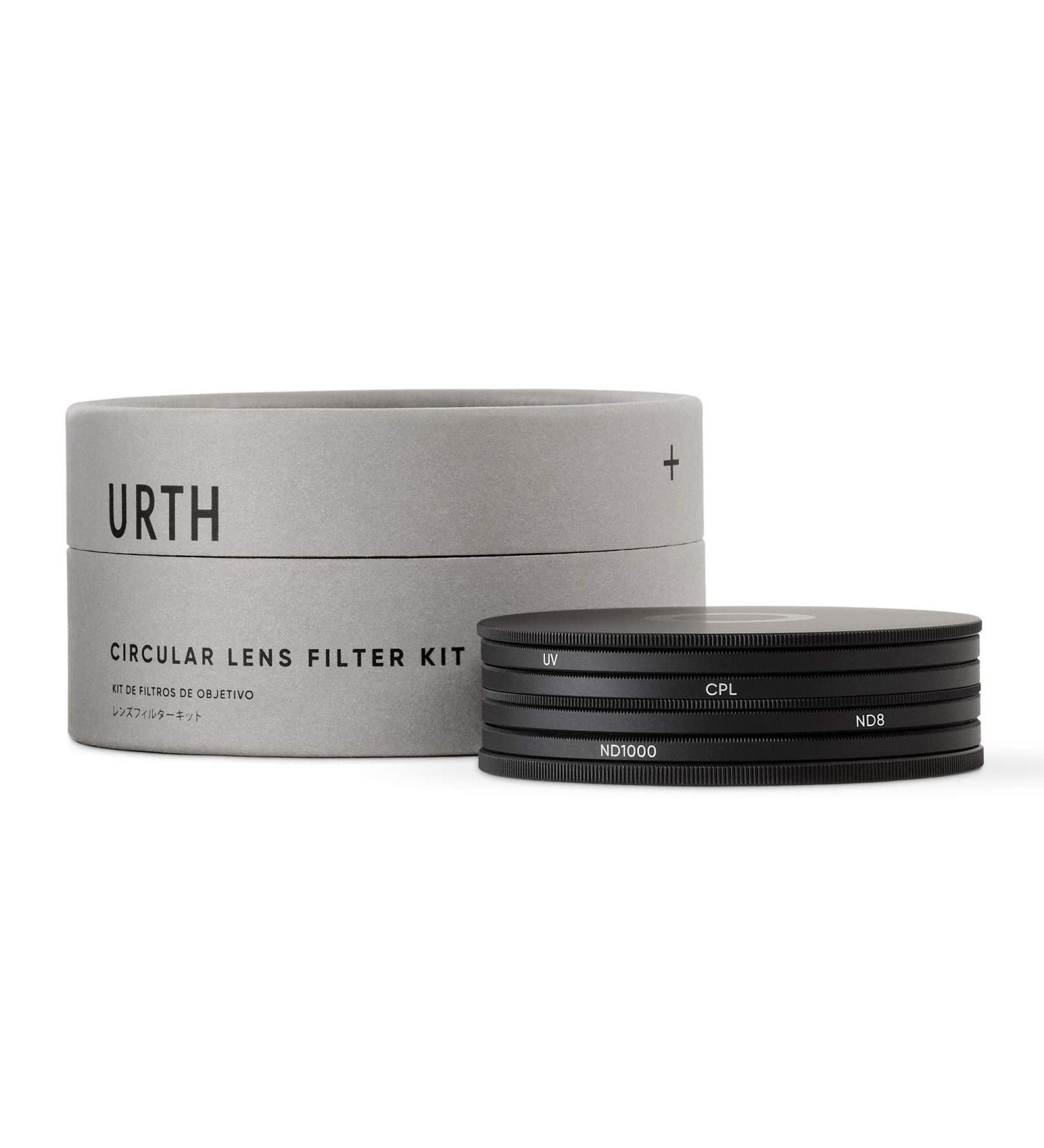 Urth 77mm Lens Filter Kit - UV, CPL, ND8, ND1000 | 77mm Screw-in | Plus+ Series - Buy Online on GoSupps.com