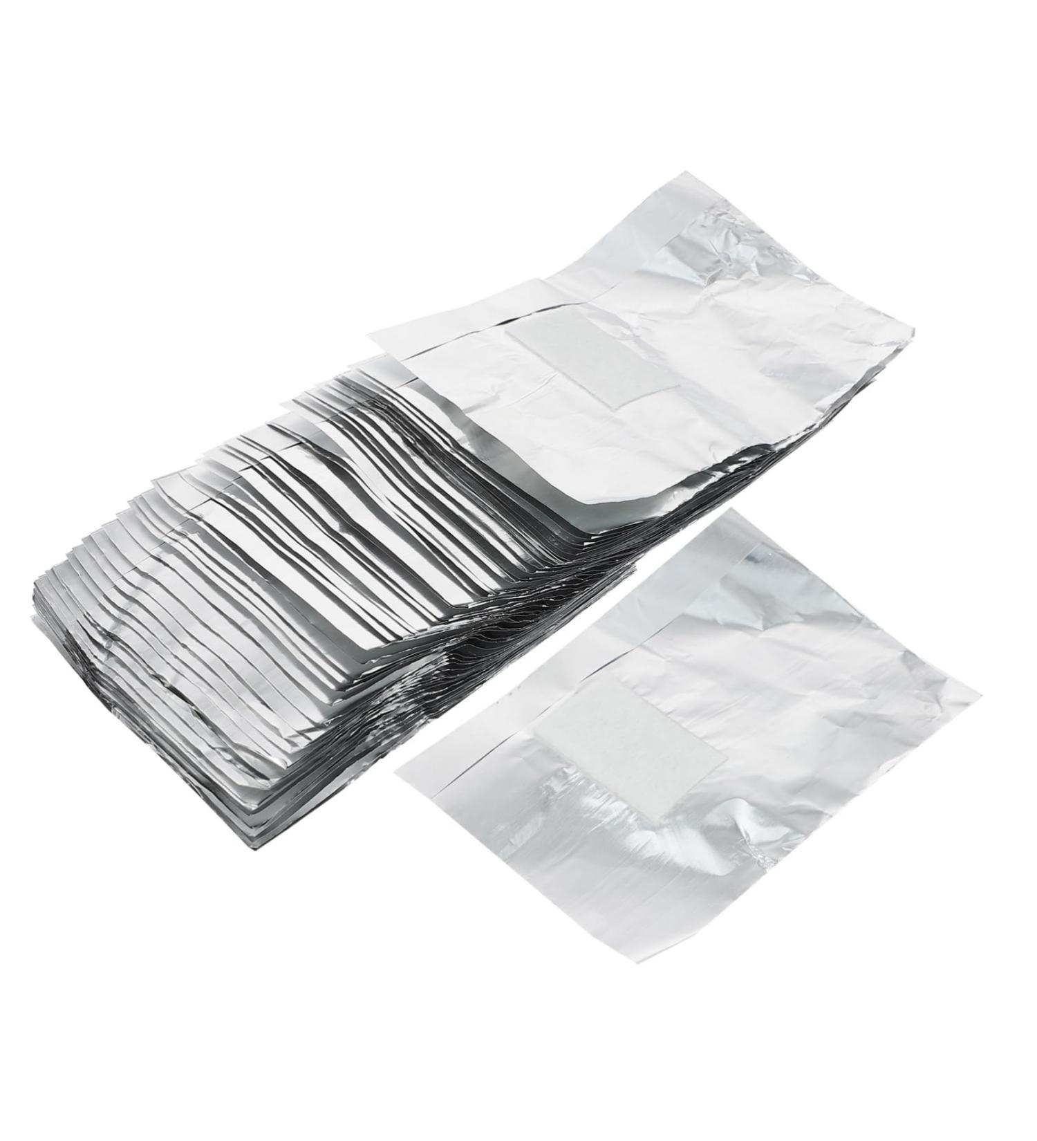  FOYTOKI Pack of 200 Disposable Wipes for Removing Nail Polish Gel for Manicure Supplies Aluminum Foil - Buy Online on GoSupps.com