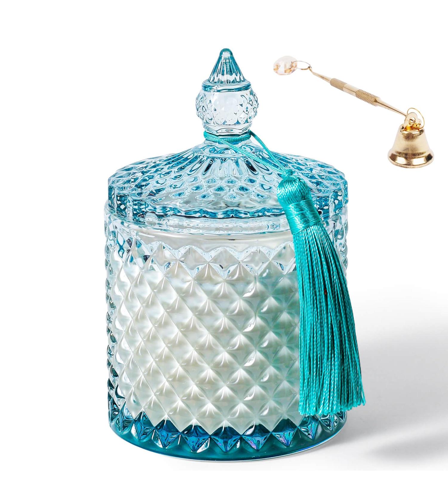 8oz Pine Scented Soy Candle - Gift for Women Aromatherapy Glass Jar Candle for Home Spa & Yoga - Perfect for Mother's Day Birthdays & Christmas - Buy Online on GoSupps.com