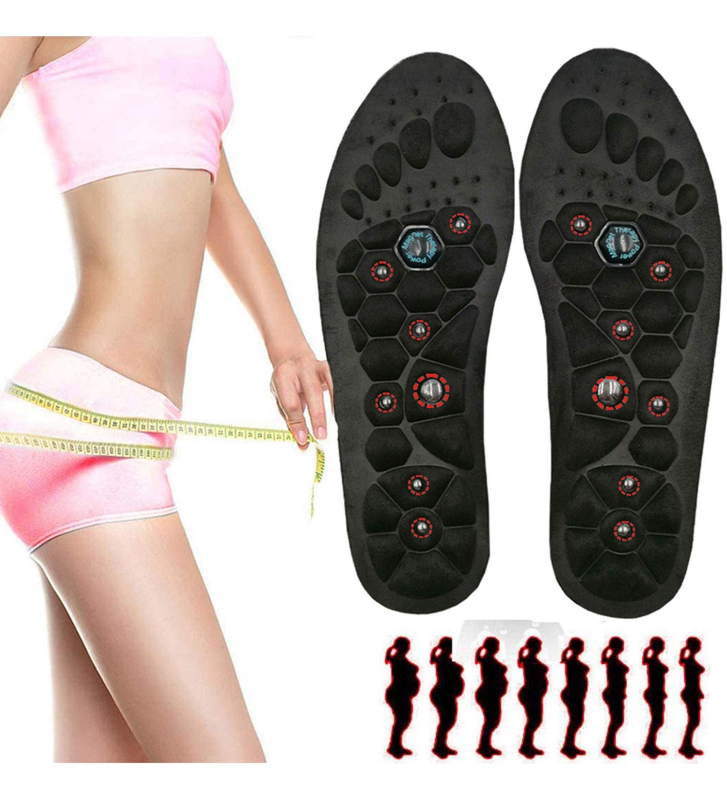 Orthopedic Magnetic Massage Insoles for Foot Fatigue - Remove EUK Acupressure Size S (EU 35-40) | International Shipping - Buy Online on GoSupps.com