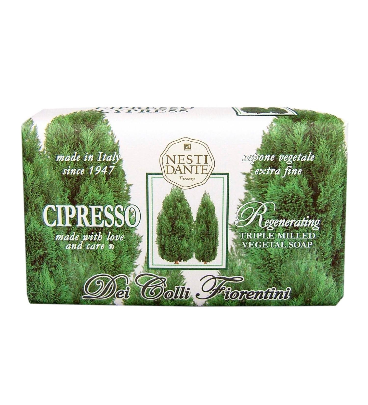 Nesti Dante Dei Colli Fiorentini Triple Milled Vegetal Soap - Cypress Tree - 250g/8.8oz