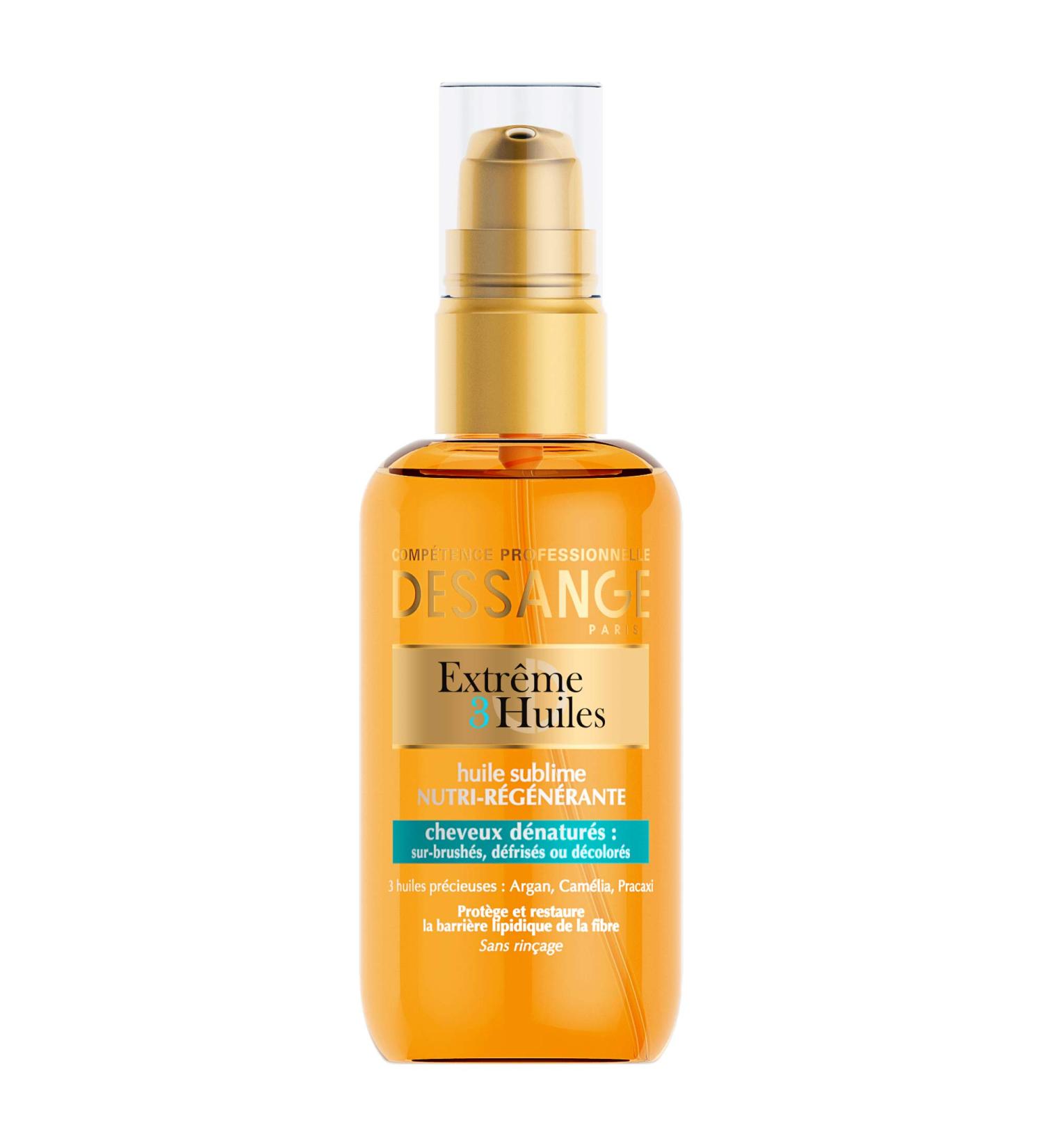 DESSANGE Sublime Nutri-Regenerating Oil 100ml - Nourishing Hair Oil for Soft Radiant Locks | Shop Internationally - Buy Online on GoSupps.com