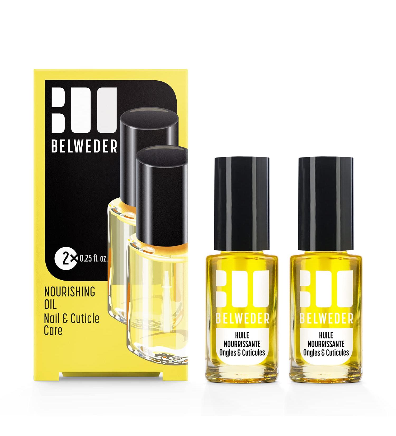 Belweder Nutrient Oil for Nails & Cuticles - 2 x 7.5 ml - Moisturizing & Tightening - Ideal for Men & Women - International Shipping - Buy Online on GoSupps.com