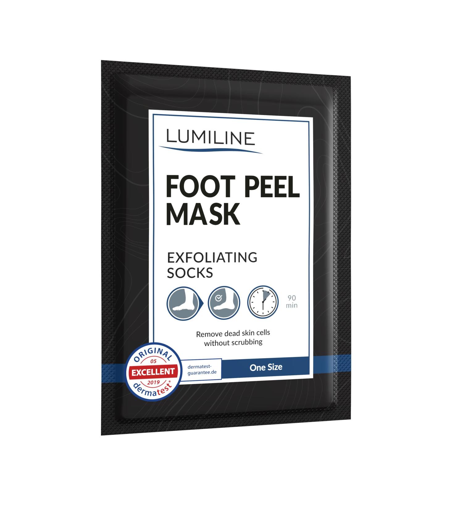 Shop Corn Skin Socks | Effective Corneal Removal Foot Mask | Baby Foot Peel Socks - Extra Long (Up to Size 47) - Buy Online on GoSupps.com