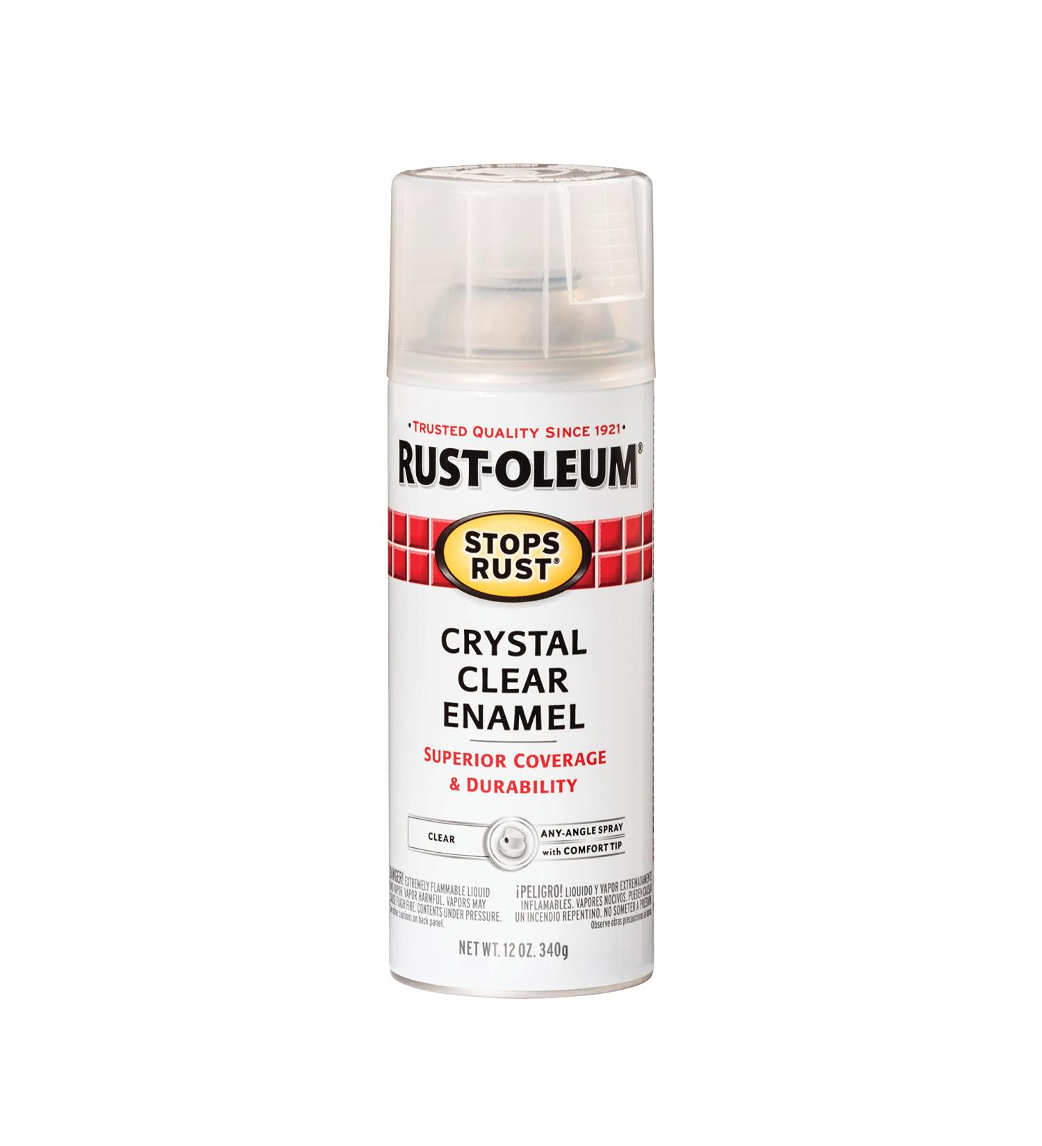 Rust-Oleum 7701830 Stops Rust Spray Paint 12 oz Gloss Crystal Clear - 12 Ounce - Buy Online on GoSupps.com