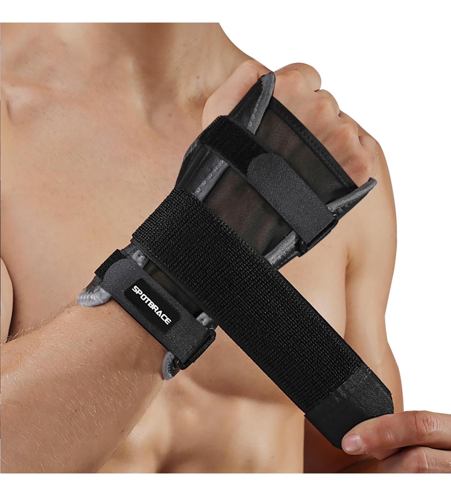 SPOTBRACE Adjustable Wrist Brace for Carpal Tunnel Relief Metal Splint Support for Men & Women | Night Stabilizer for Arthritis & Tendinitis Pain - Buy Online on GoSupps.com