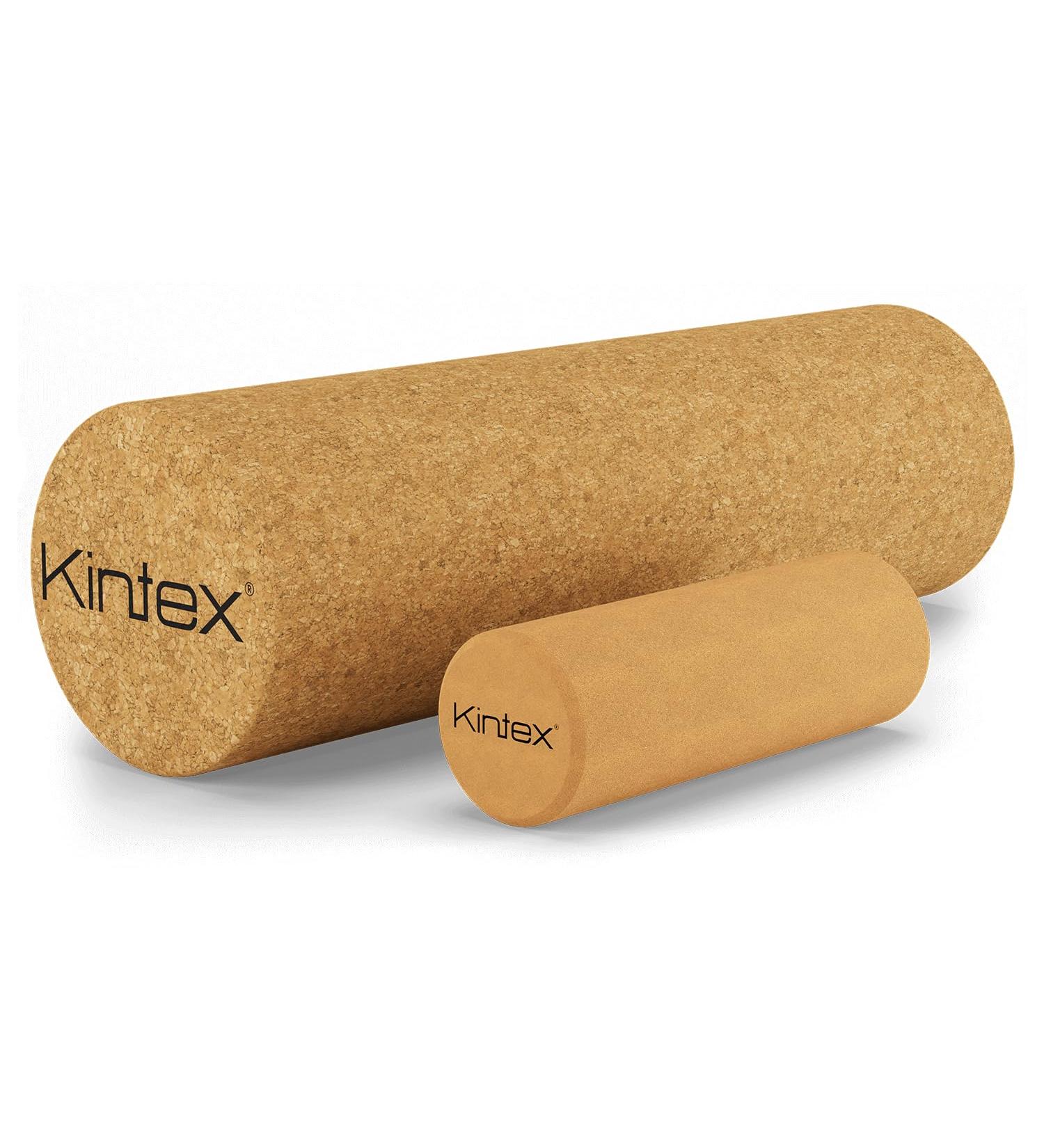 Kintex Cork Fascia Roller - 33 cm & 15 cm Self-Massage Tool for Muscle Recovery & Fascia Regeneration | International Shipping - Buy Online on GoSupps.com