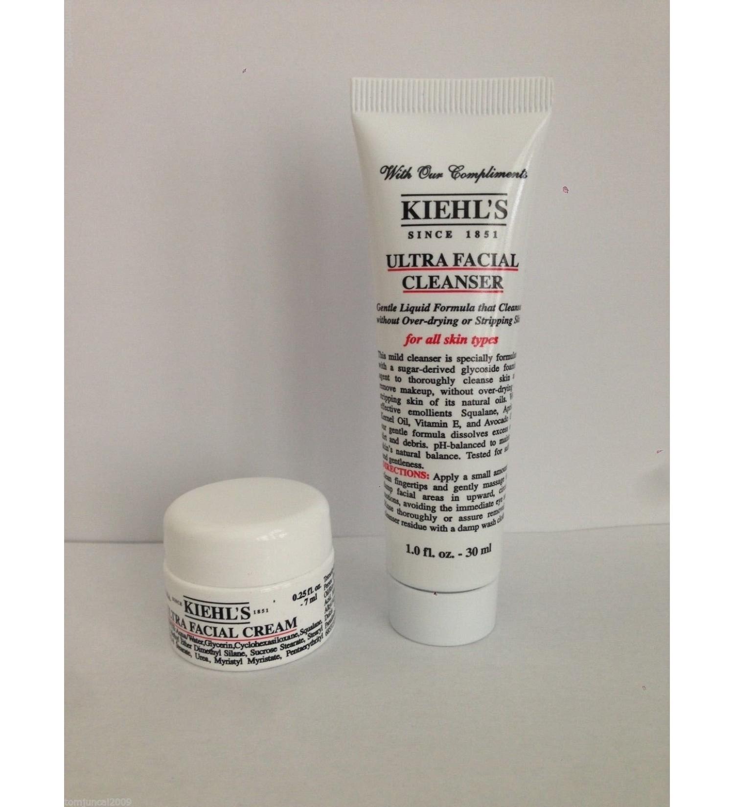 Kiehl's Ultra Facial Cleanser 1 oz Tube - Gentle Daily Cleanser - Buy Online on GoSupps.com
