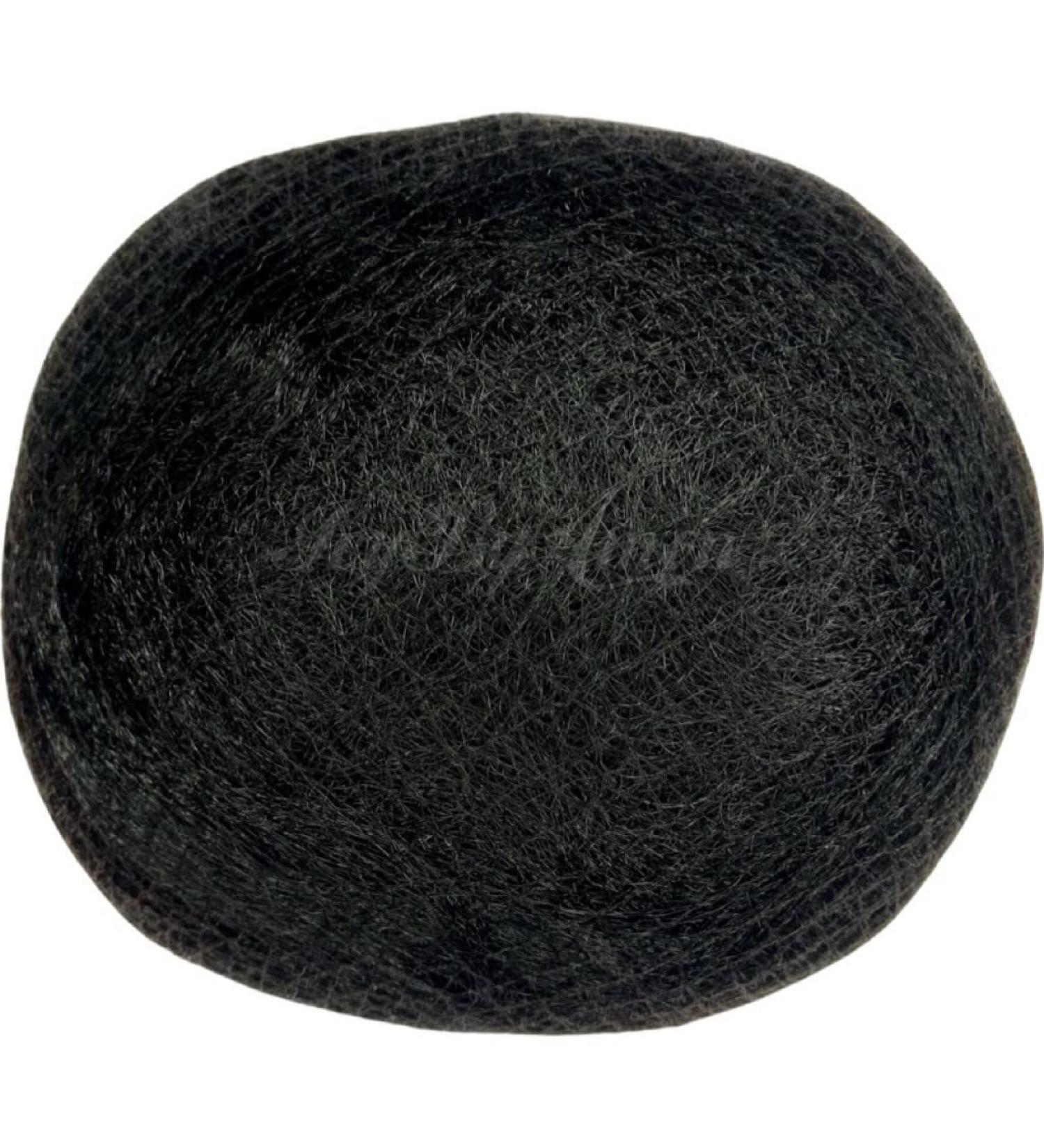ICYBYAMON Round Hair Padding Chignon Add Volume Puff Hair Bun Maker For Lift Updo Extension Accessory Hair Style (LARGE Black) L Black