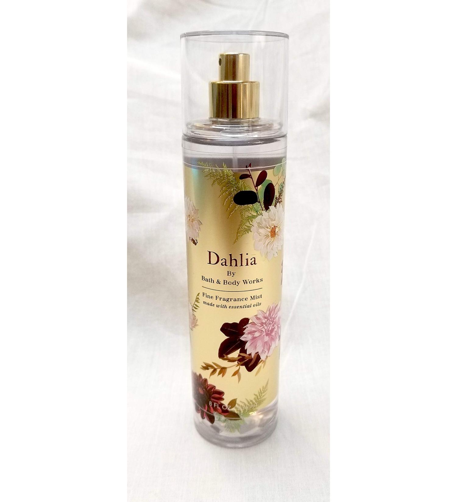 Bath and Body Works Dahlia Fine Fragrance Mist 8 Ounce Full Size Spray
