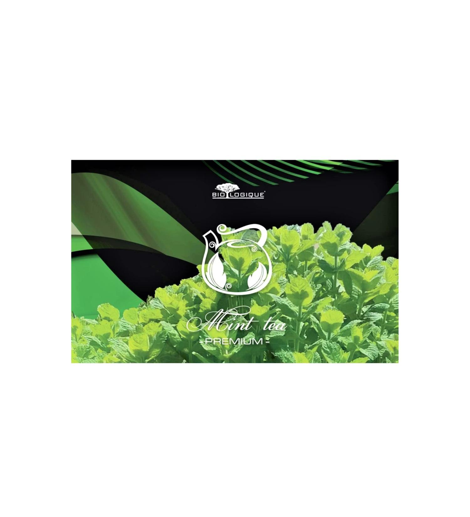 Premium Mint Tea Bags | 40 Herbal Detox Infusion | | Caffeine-Free | Exquisite Classic Taste & Aroma | High in Antioxidants | Perfect for Gifting | 60 g - Buy Online on GoSupps.com