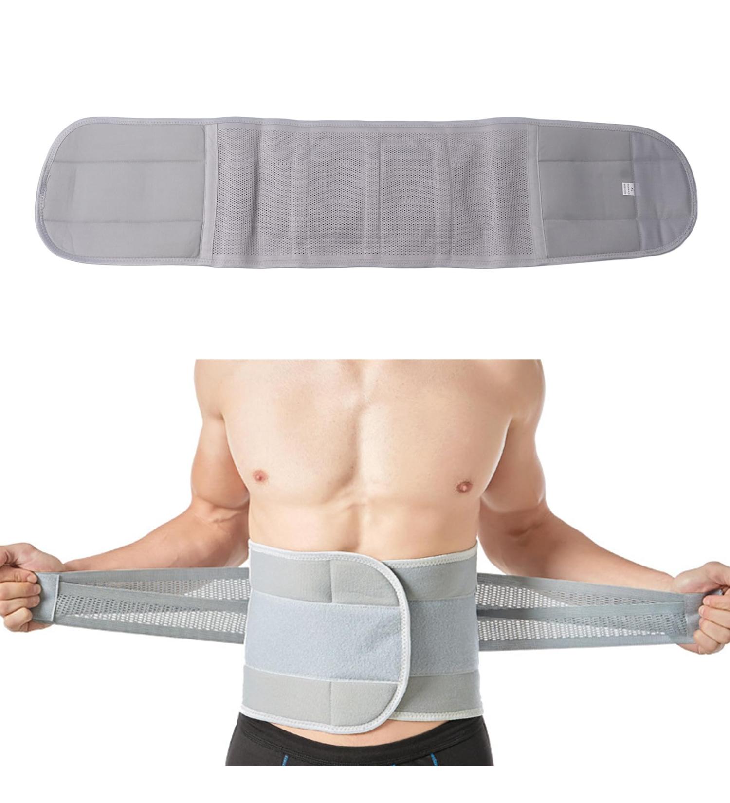 Buy XL Breathable Lumbar Support | Removable Lower Back Support Cushion - Gray - Buy Online on GoSupps.com