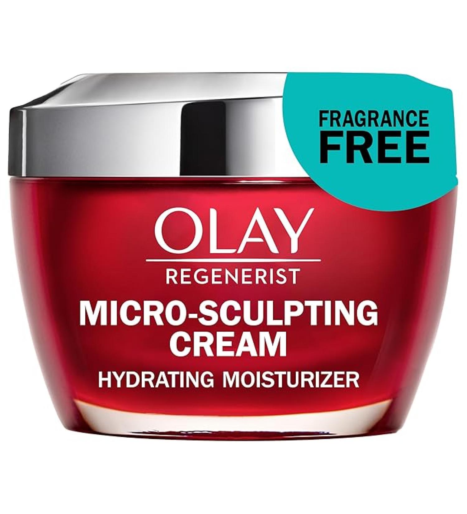 Olay Regenerist Micro-Sculpting Cream Fragrance-Free 1.7 oz â€“ Anti-Aging Moisturizer - Buy Online on GoSupps.com