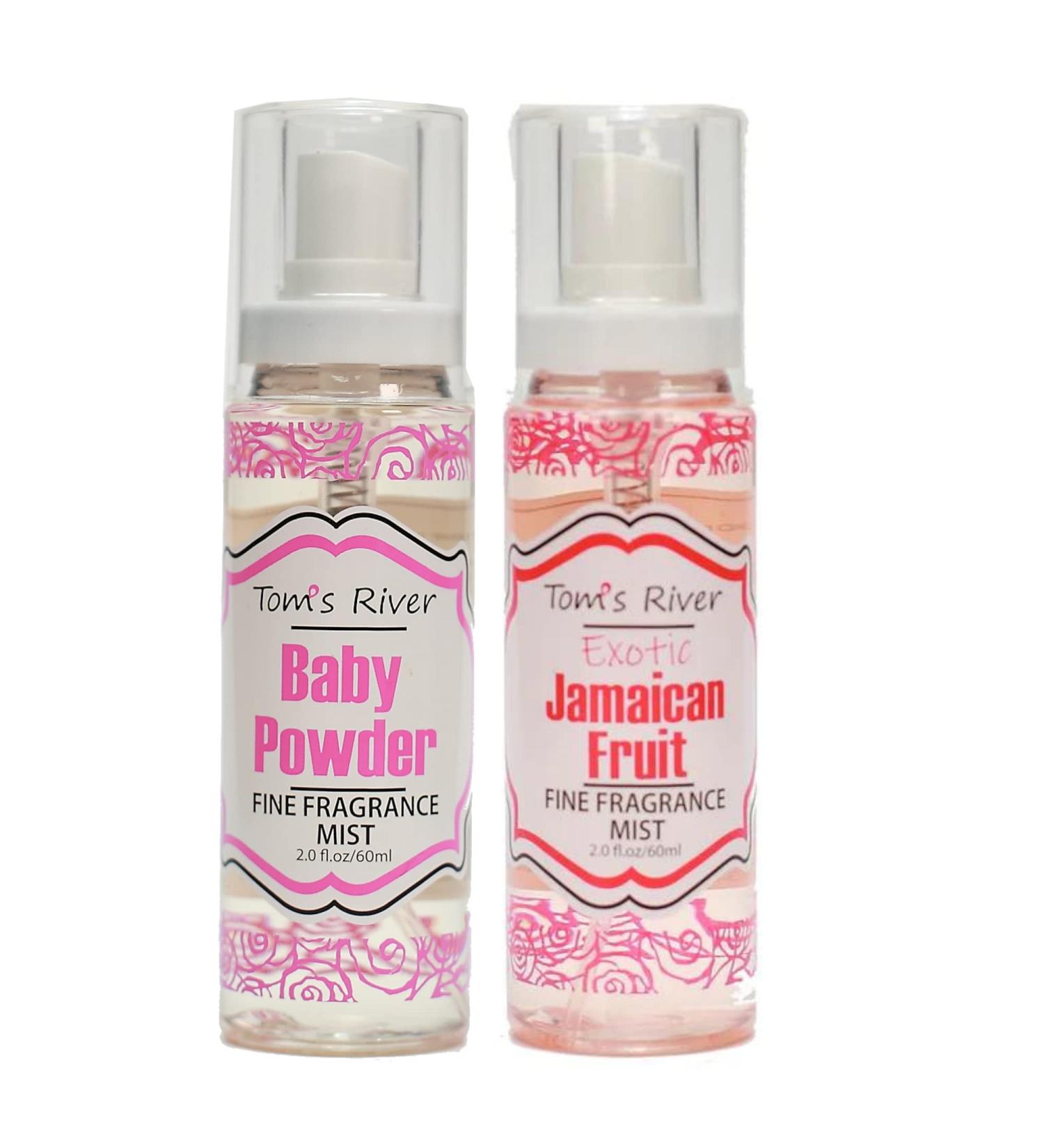 Infinix Fine Fragrance Mist Set - Baby Fresh Powder & Jamaican Fruit- 2 fl oz/60ml (Pack of 2) - Long-Lasting Body Spray for Daily Use - Gentle Perfume for Men & Women Elegant and Affordable Fragrance - Buy Online on GoSupps.com