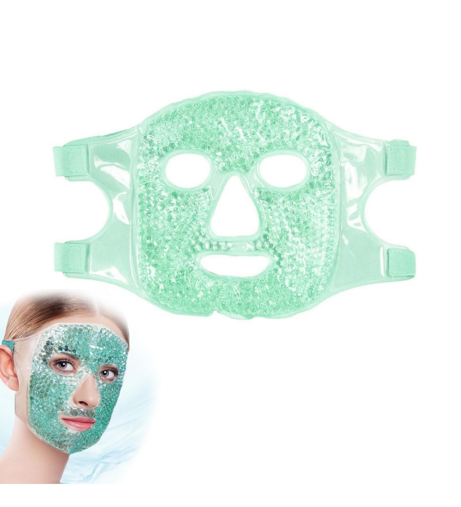 XdealCozyxc Ice Cooling Face Mask Reusable Gel Hot Cold Therapy Face Mask for Puffy Face - Buy Online on GoSupps.com