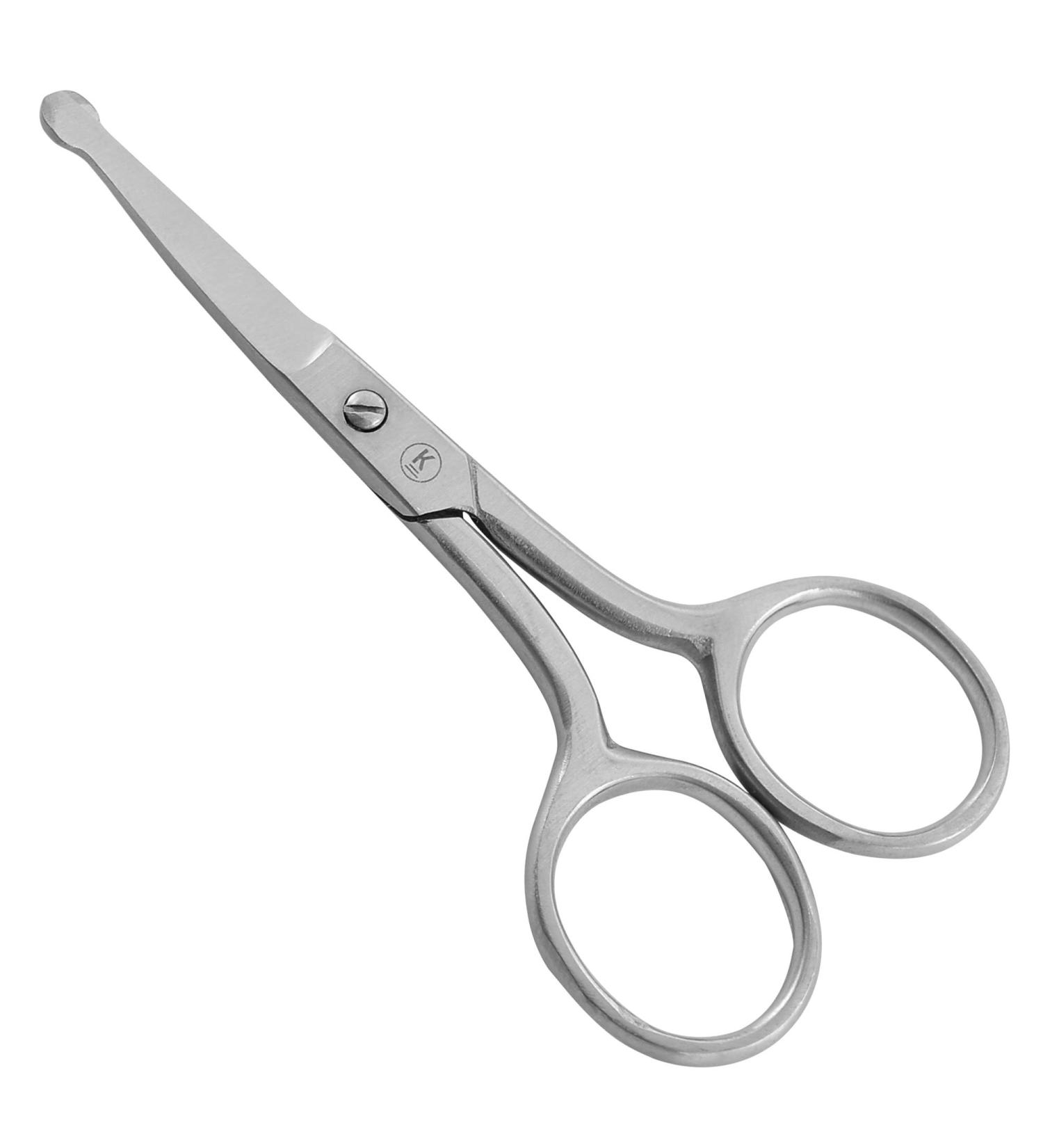 K-Pro Nose & Ear Hair Scissor - Safety Facial Beard & Mustache Scissors for Men and Women - Buy Online on GoSupps.com