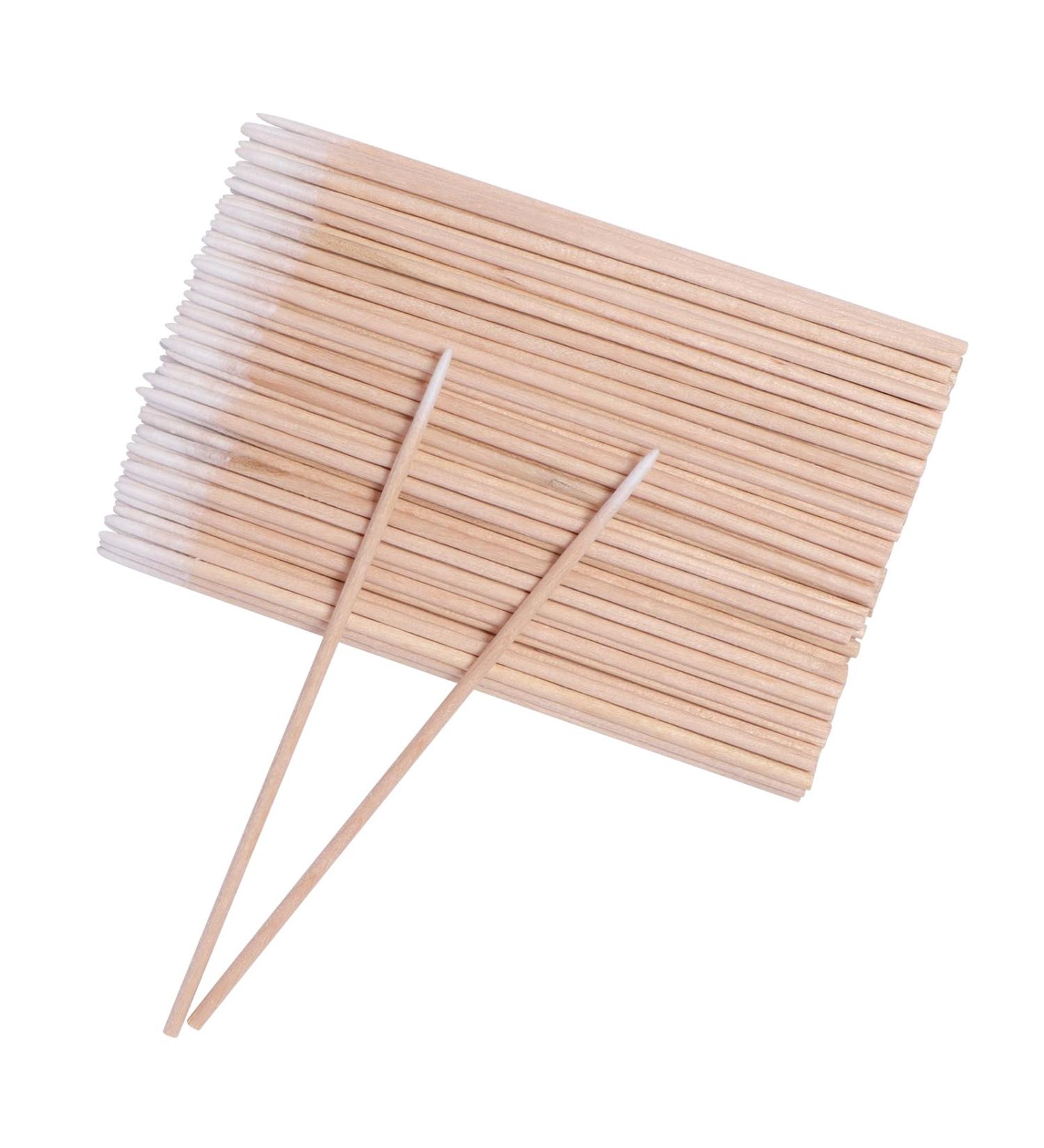 1000Pcs Disposable Cotton Swabs - Lint Free Micro Brushes for Ear Cleaning & Eyelash Extensions | International Shipping Available - Buy Online on GoSupps.com