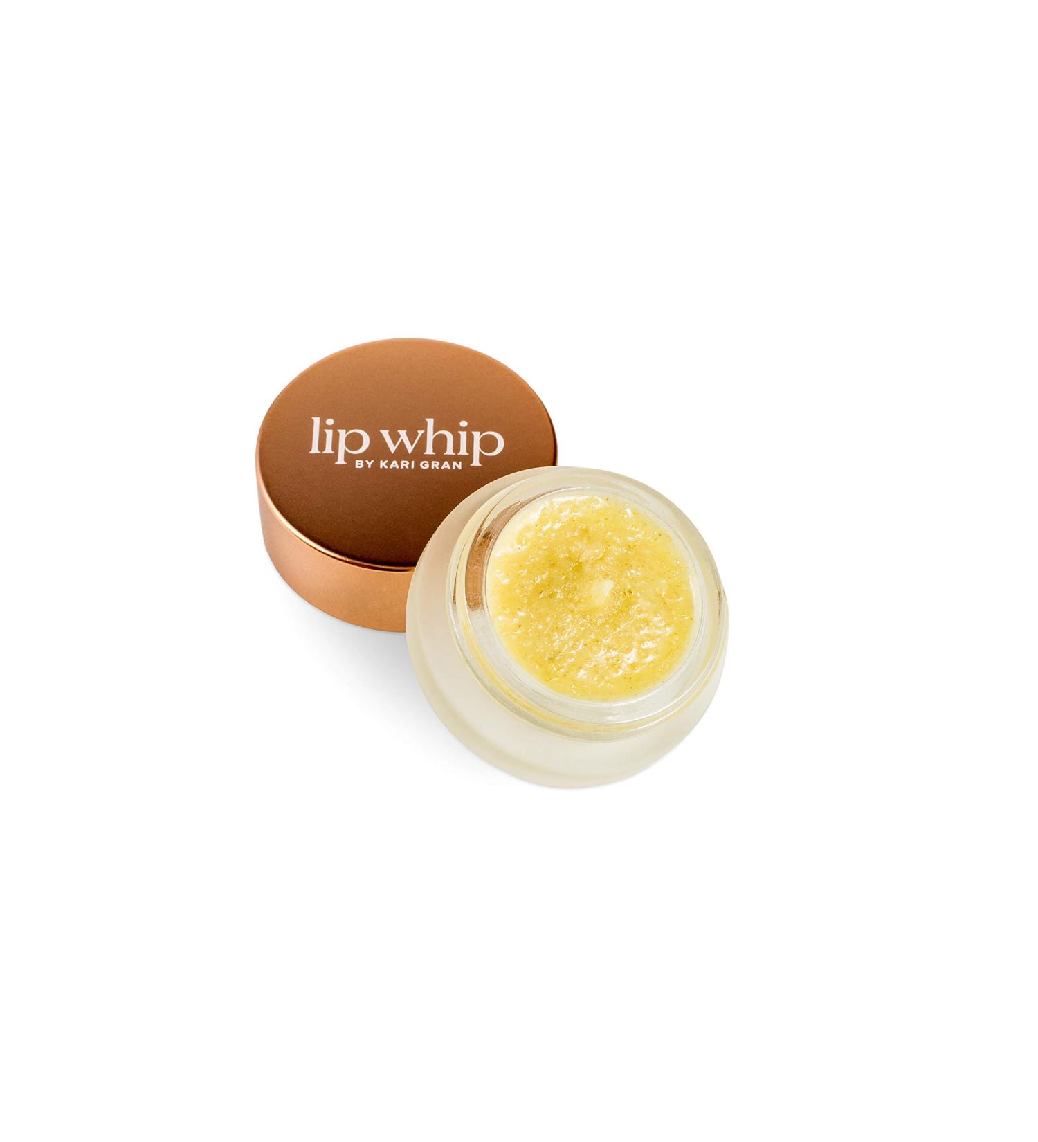 Kari Gran Lip Whip | Organic Moisturizing Lip Balm with Peppermint | Hydrating Clear Glossy Sheen | Non-GMO & Made in USA - Buy Online on GoSupps.com