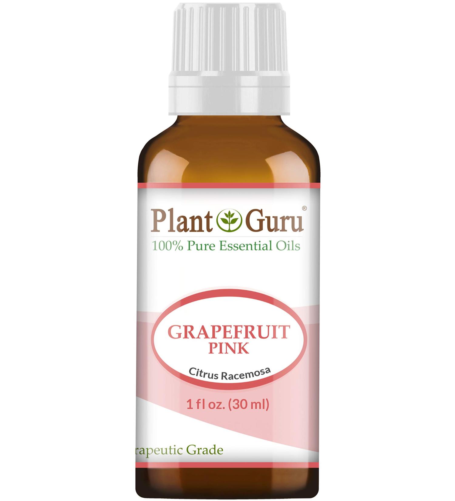 Pink Grapefruit Essential Oil 1 oz / 30 ml 100% Pure Undiluted Therapeutic Grade Cold Pressed from Fresh Grapefruit Peel Great for Aromatherapy Diffuser Relaxation and Calming Natural Cleaner.