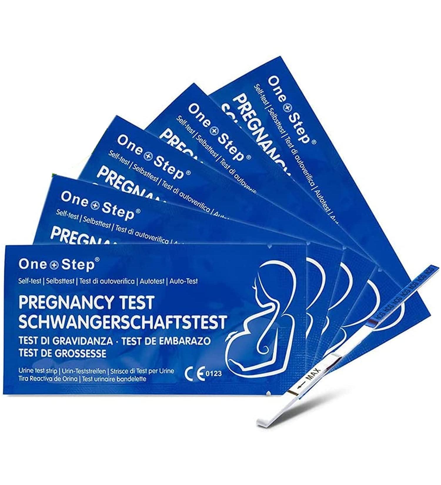 25x Highly Sensitive 10mIU Pregnancy Test Strips - Tests 6 Days Early - 25 Count - Buy Online on GoSupps.com