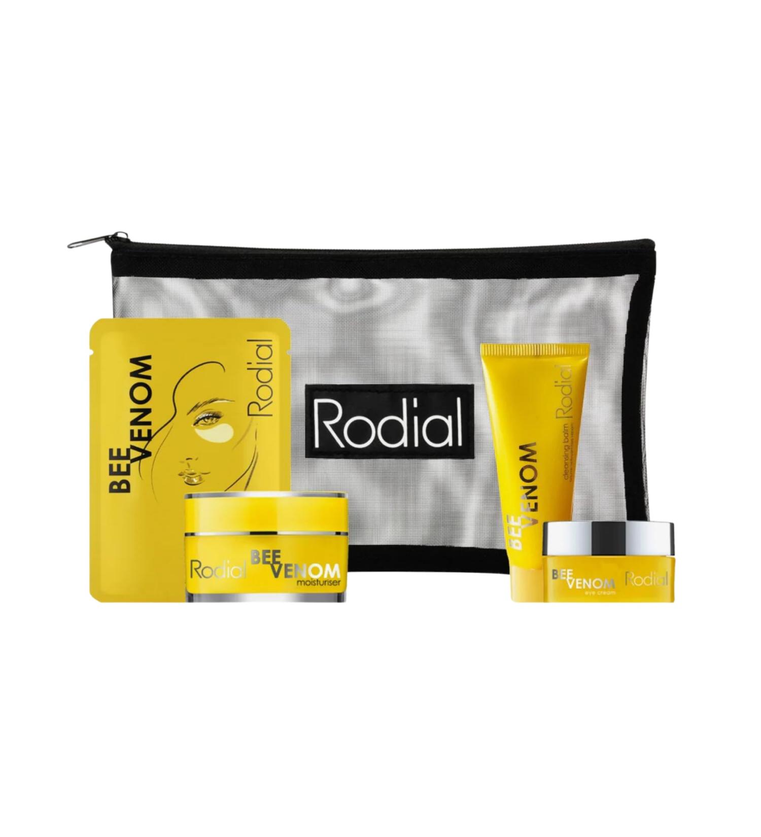 Rodial Bee Venom Little Luxuries Gift Set - Cleaning Balm Moisturizer Eye Plaster & Cream | International Shipping Available - Buy Online on GoSupps.com