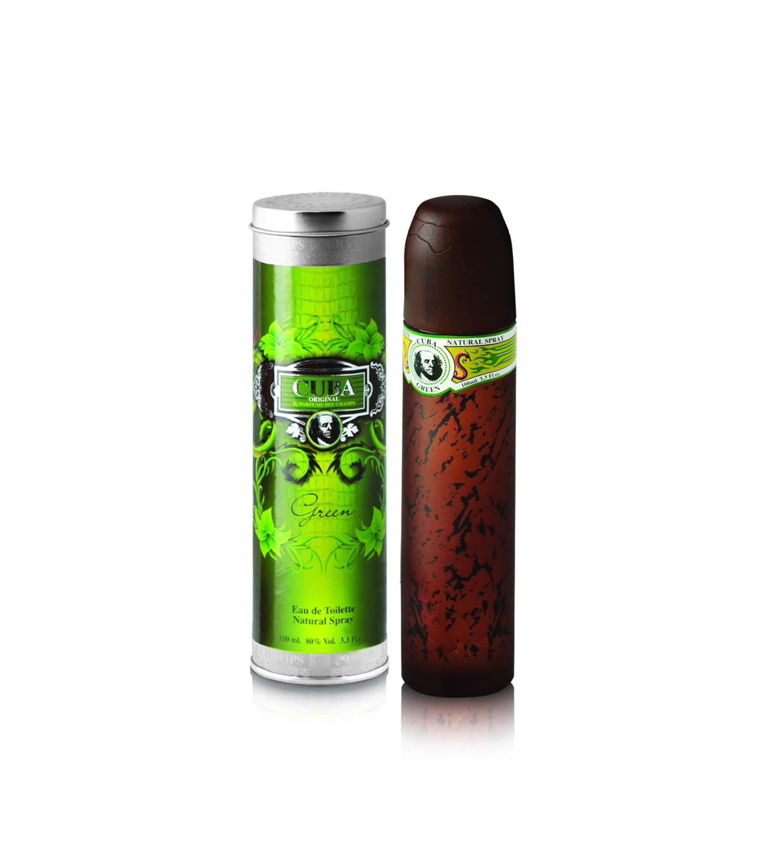 Cuba Green 3.3 oz Eau De Toilette Spray | Fragrance for Men