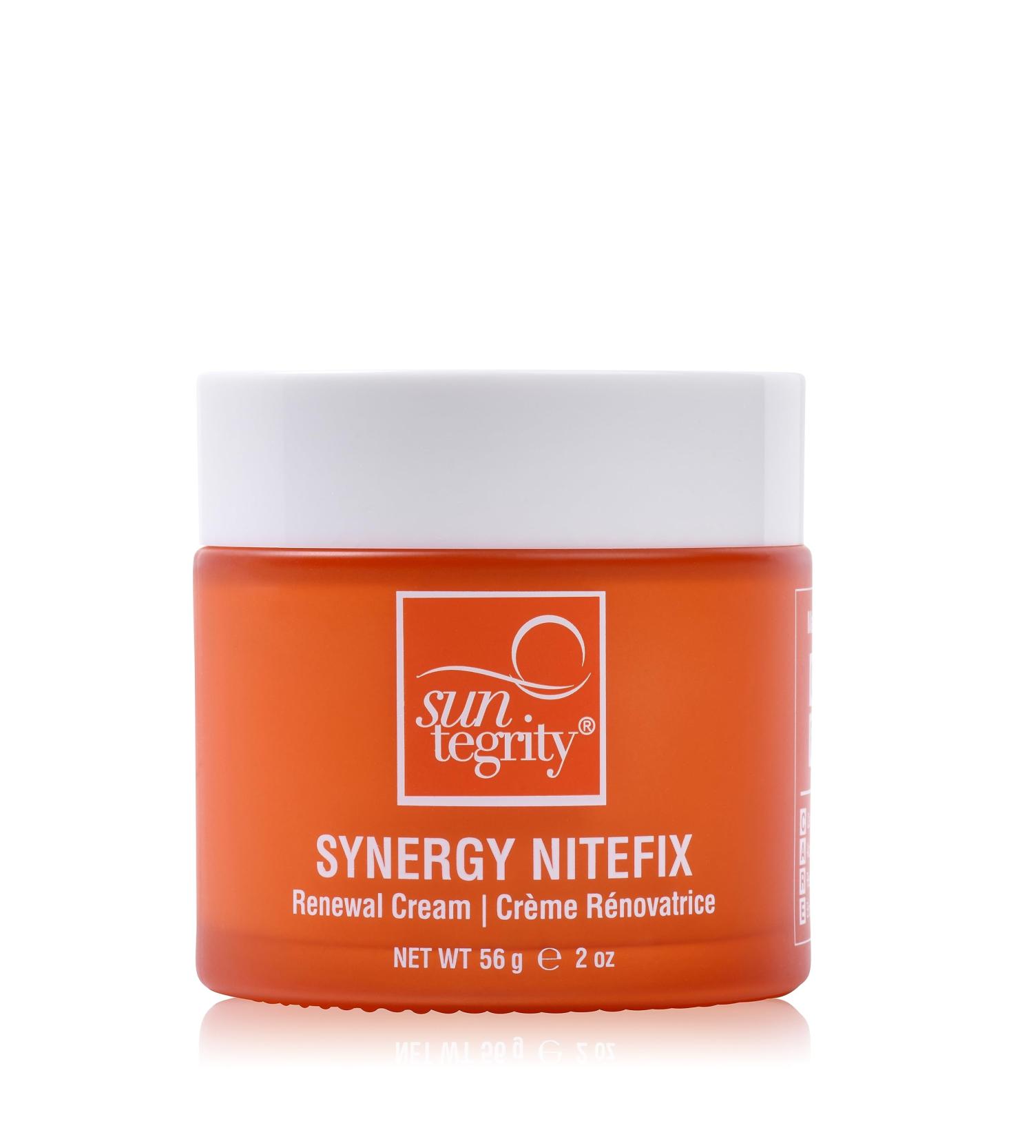 Suntegrity Synergy NiteFix Renewal Cream 2oz - Wake Up with Radiant Skin - International Shipping Available - Buy Online on GoSupps.com