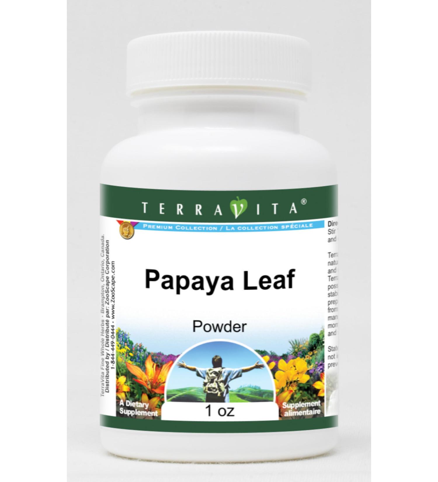 Papaya Leaf Powder (1 oz ZIN: 511017) - 3 Pack - Buy Online on GoSupps.com