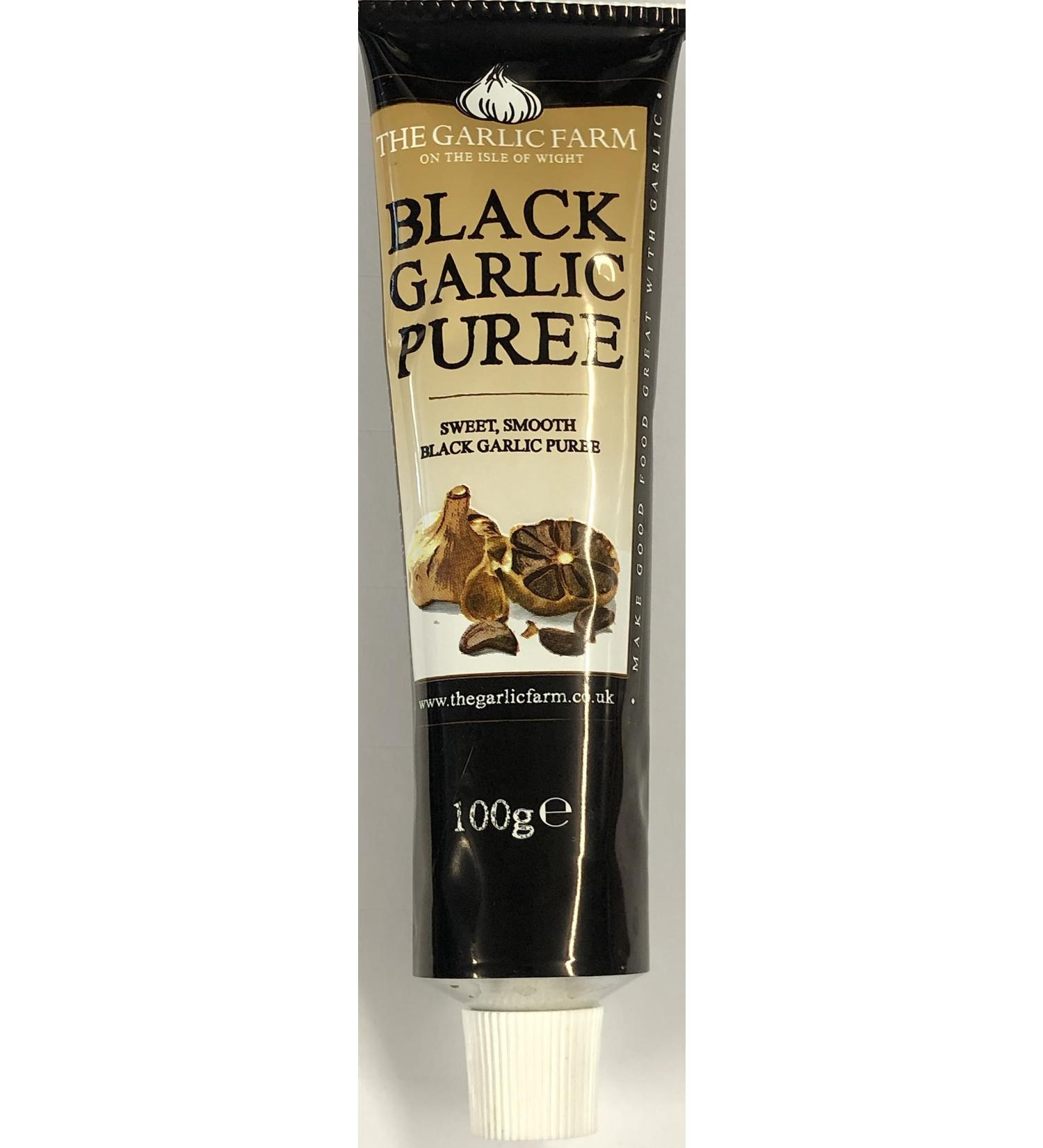 Black Garlic Paste 100g - Premium Garlic Puree for Gourmet Cooking - Buy Online on GoSupps.com