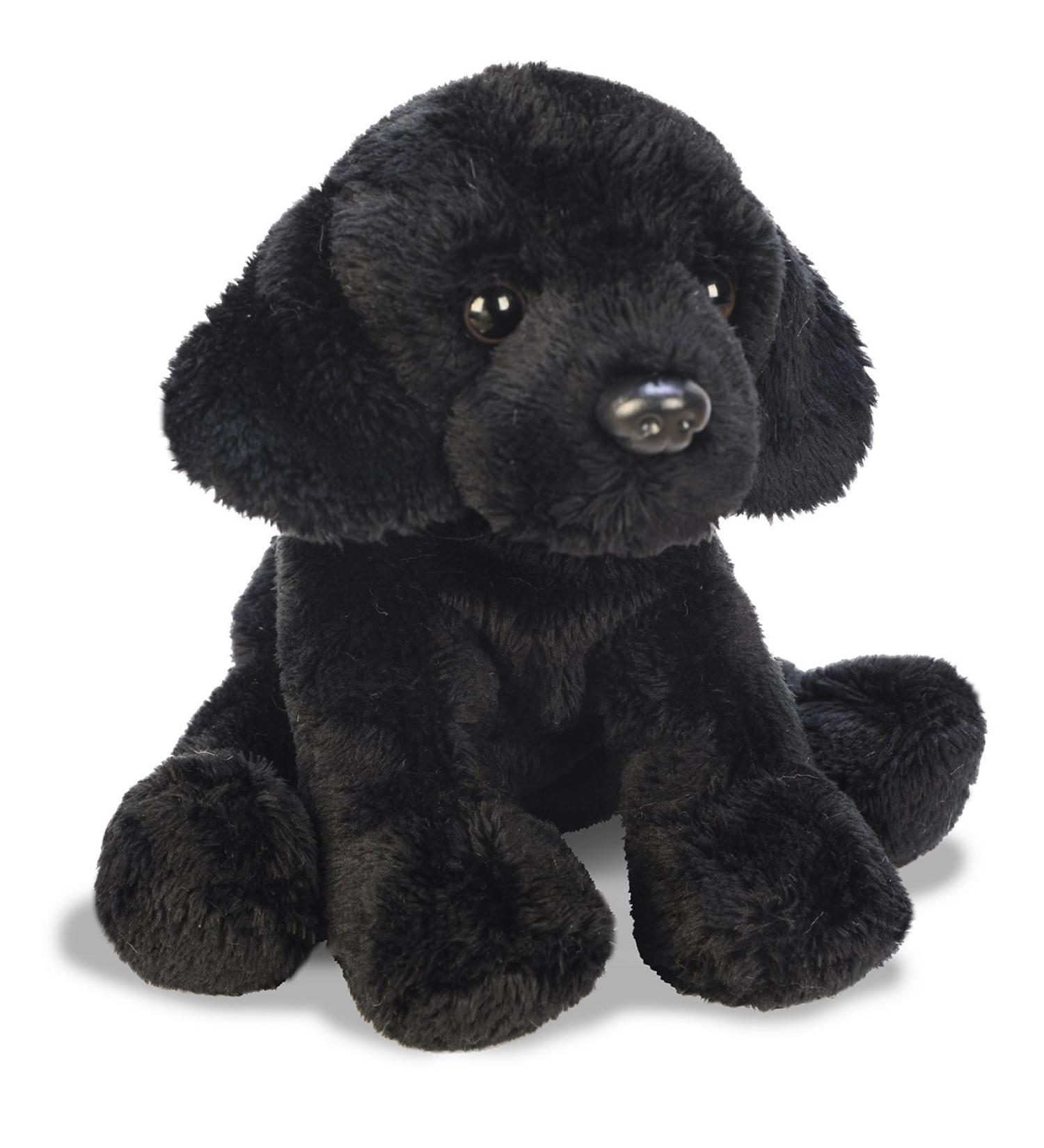 Yomiko Small Black Labrador Plush Toy - 13 cm (Pack of 1) - Buy Online on GoSupps.com