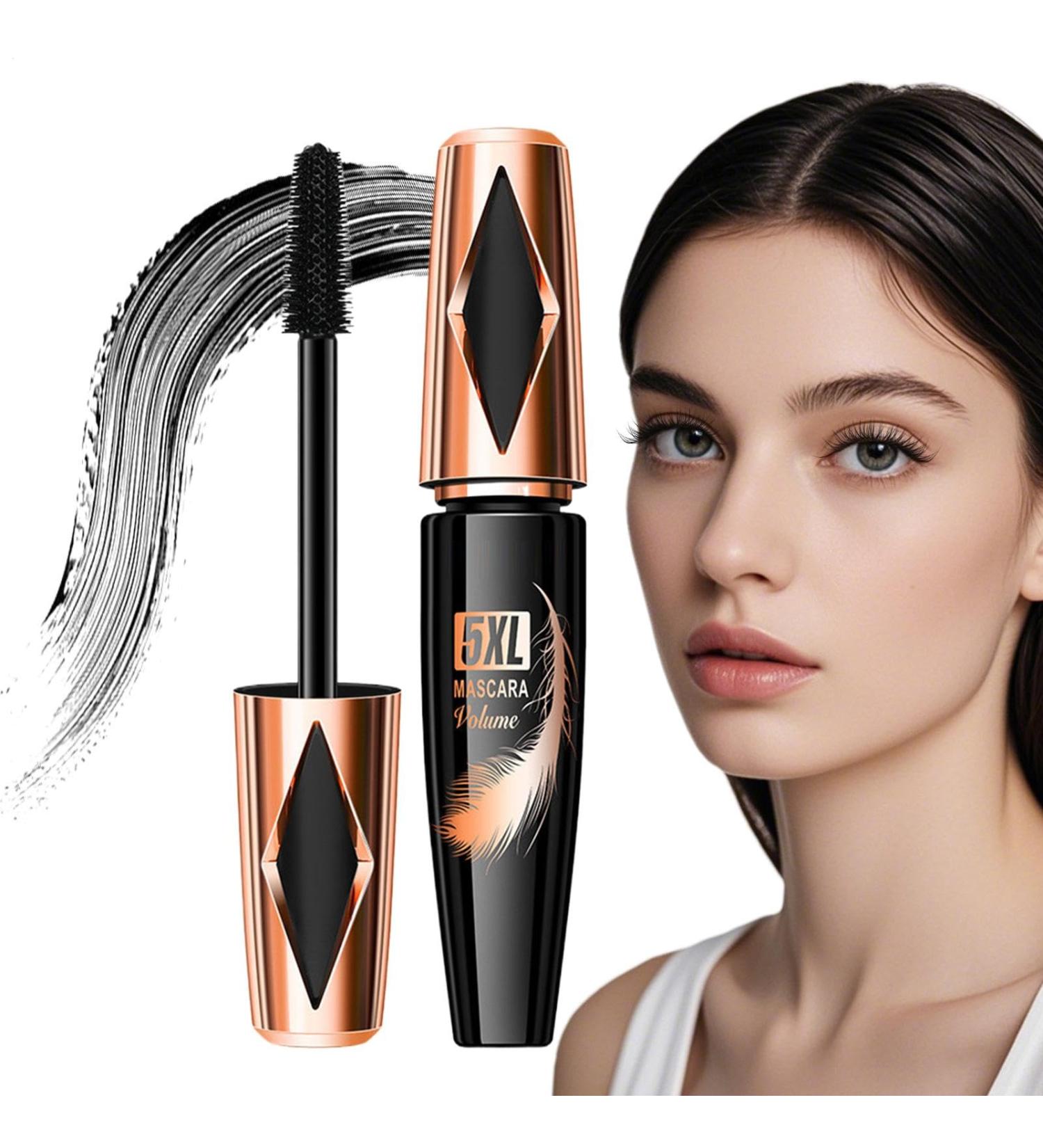  Euyehn Eyelash Mascara Waterproof Mascara High Definition Mascara for Defined | Soft Lump-free Mascara for Natural-Looking Lashes and Plumped Eye Makeup - Buy Online on GoSupps.com