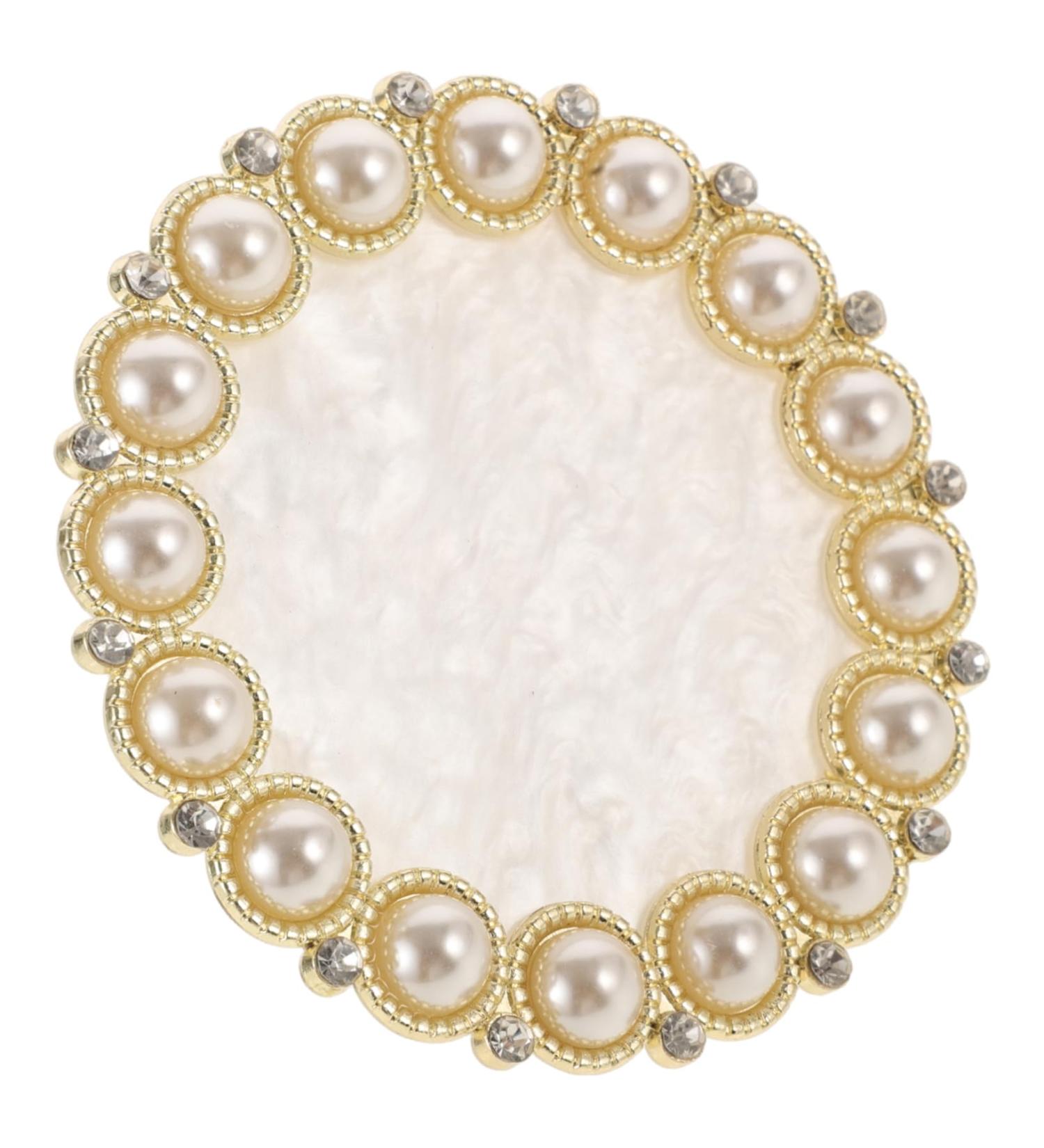 minkissy Gel Nail Polish Mixing Plate Crystal Resin Nail Art Palette With Gold Plated Edge Marbled Appearance Essential Nail Art Tools White - Buy Online on GoSupps.com