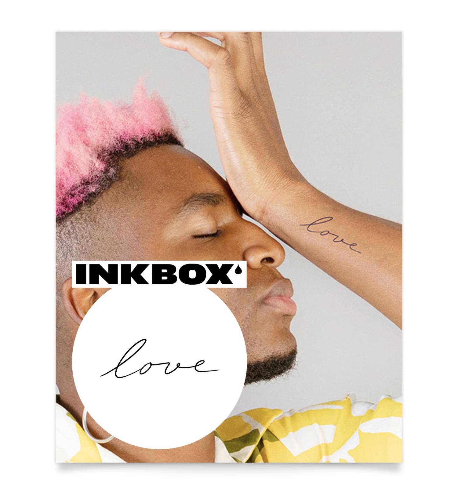 Inkbox Semi-Permanent Temporary Tattoo - Utopia Design - Water-Resistant - Lasts 1-2 Weeks - 3 x 3 in - Buy Online on GoSupps.com