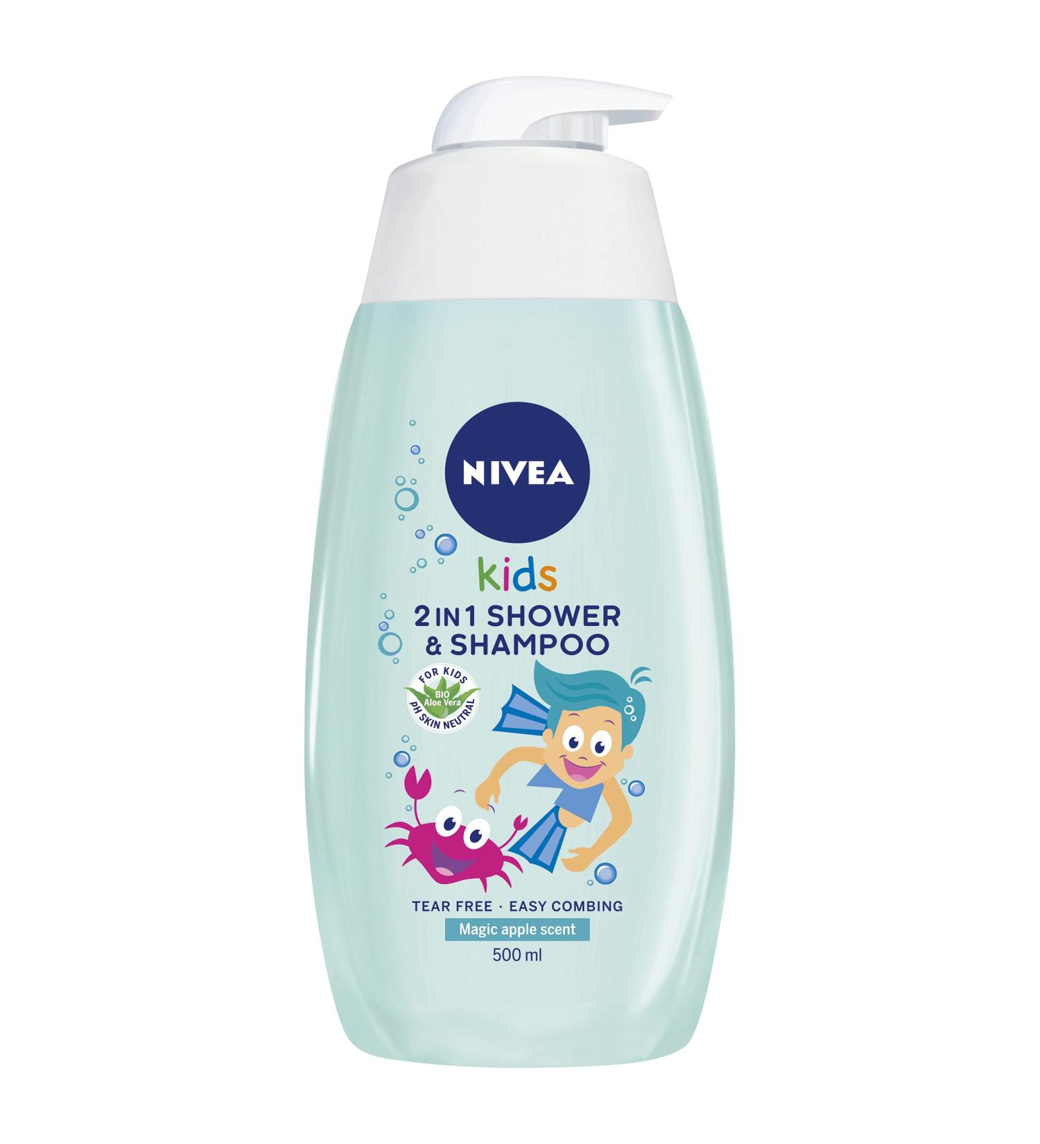  NIVEA NIVEA 2-in-1 Body and Hair Wash Caramel Apple Scent 500 ml - Buy Online on GoSupps.com