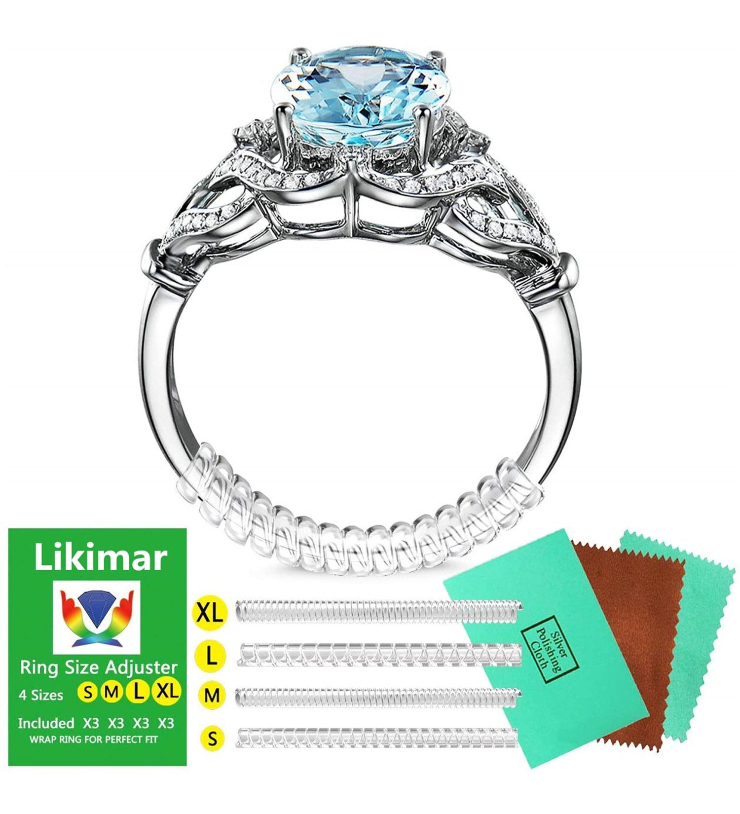 Ring Size Adjuster - Reduce and Secure Loose Rings with Ring Size Reducer Spacer - Ring Guard for Any Rings - Buy Online on GoSupps.com