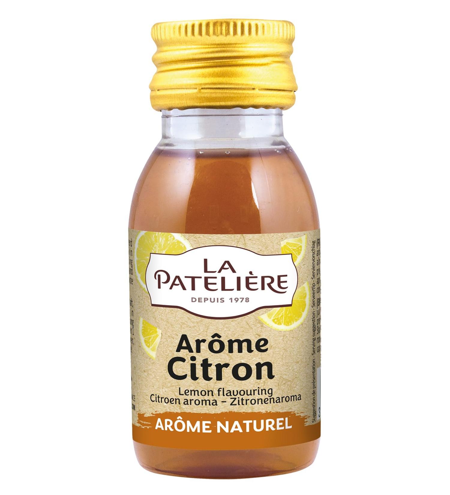 LA PATELIERE Natural Lemon Flavoring 60g - Pack of 5