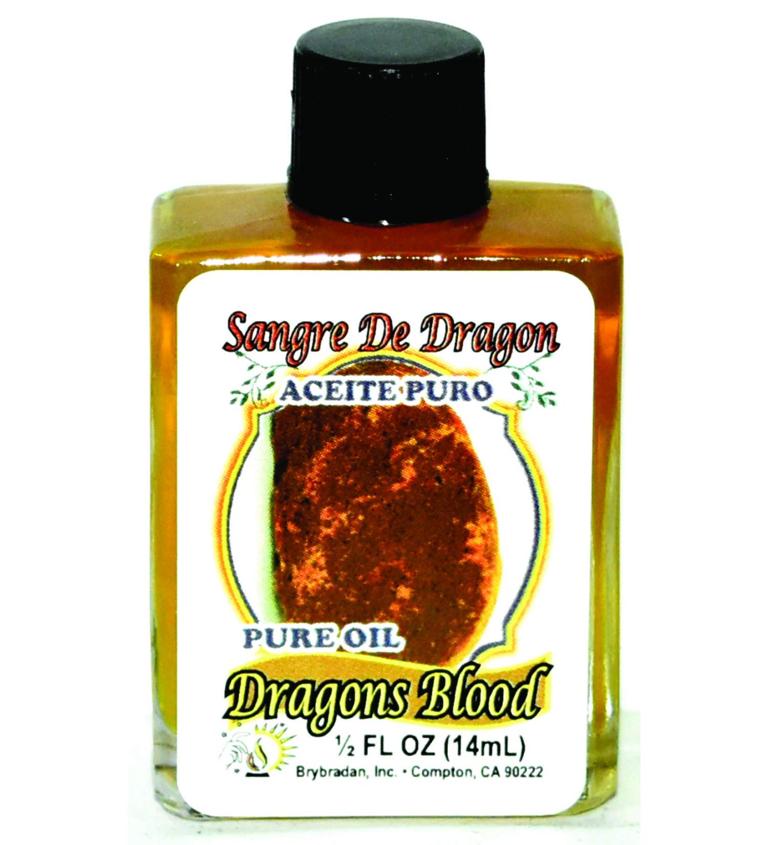 3 Pieces BRYBRADAN Dragon's Blood Pure Oil Sangre DE Dragon ACEITE Puro FL.OZ. (14.7 ML) DRAGON'S BLOOD 3